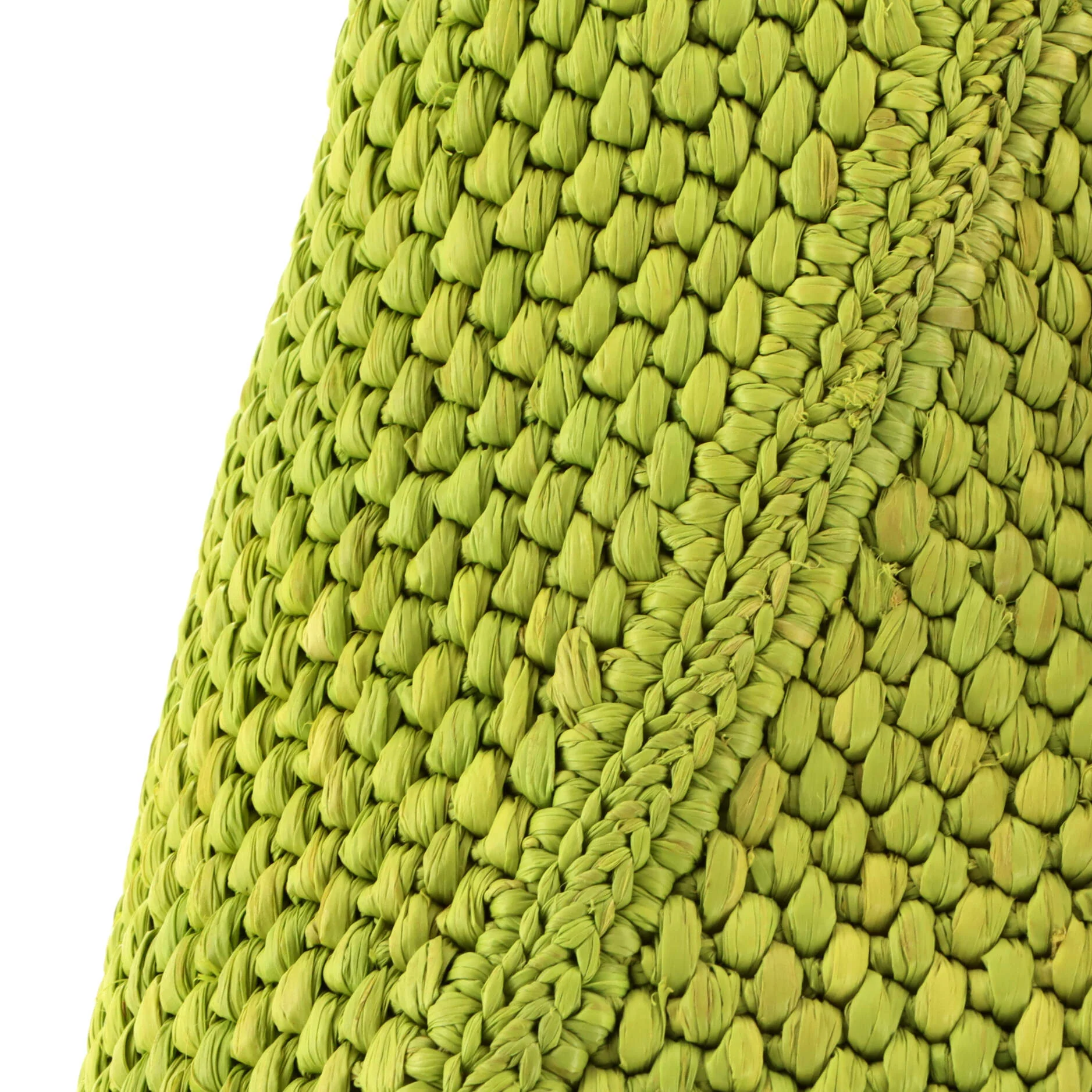 Paula's Ibiza Logo Convertible Tote Raffia Medium - Image 7