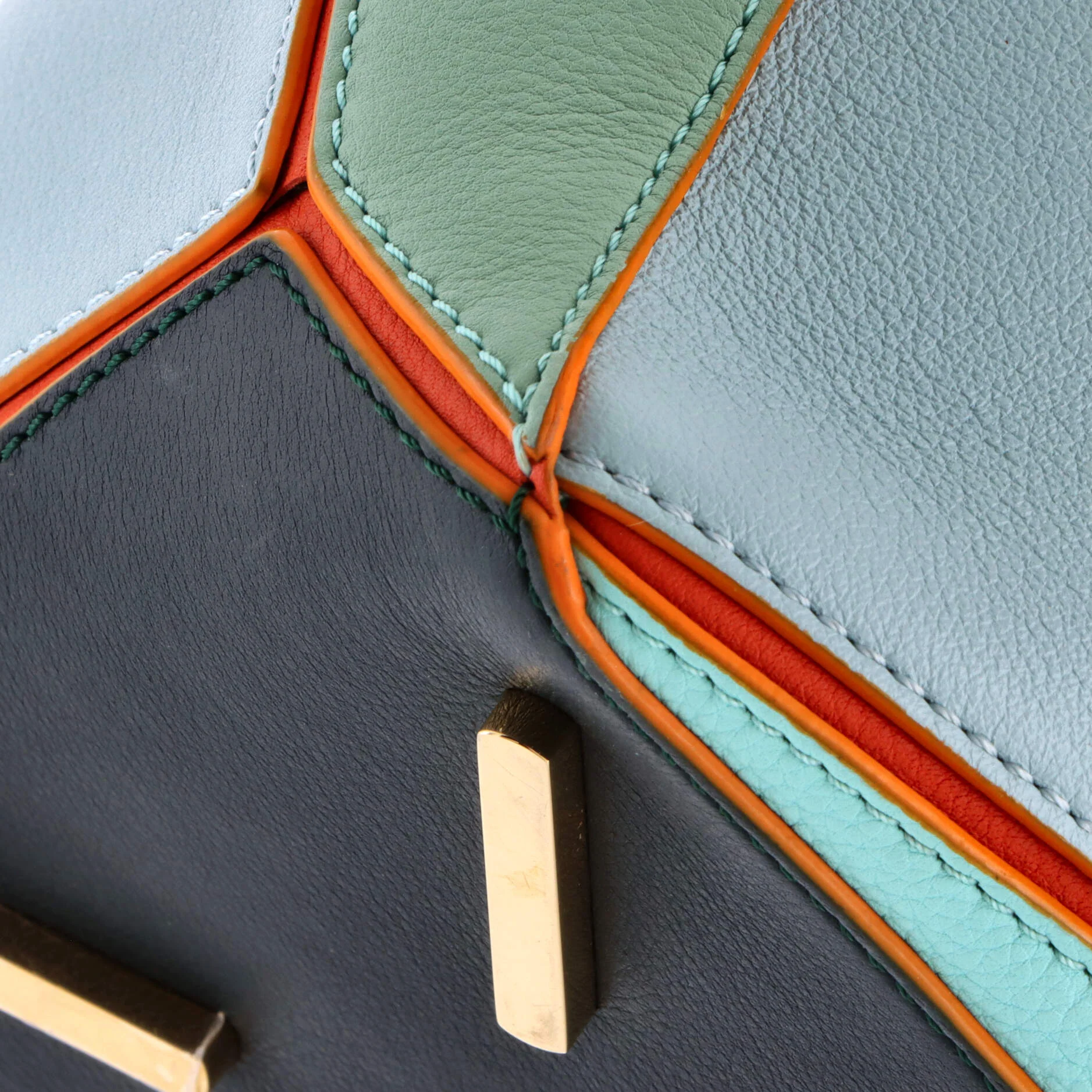 Puzzle Bag Leather Large - Image 7