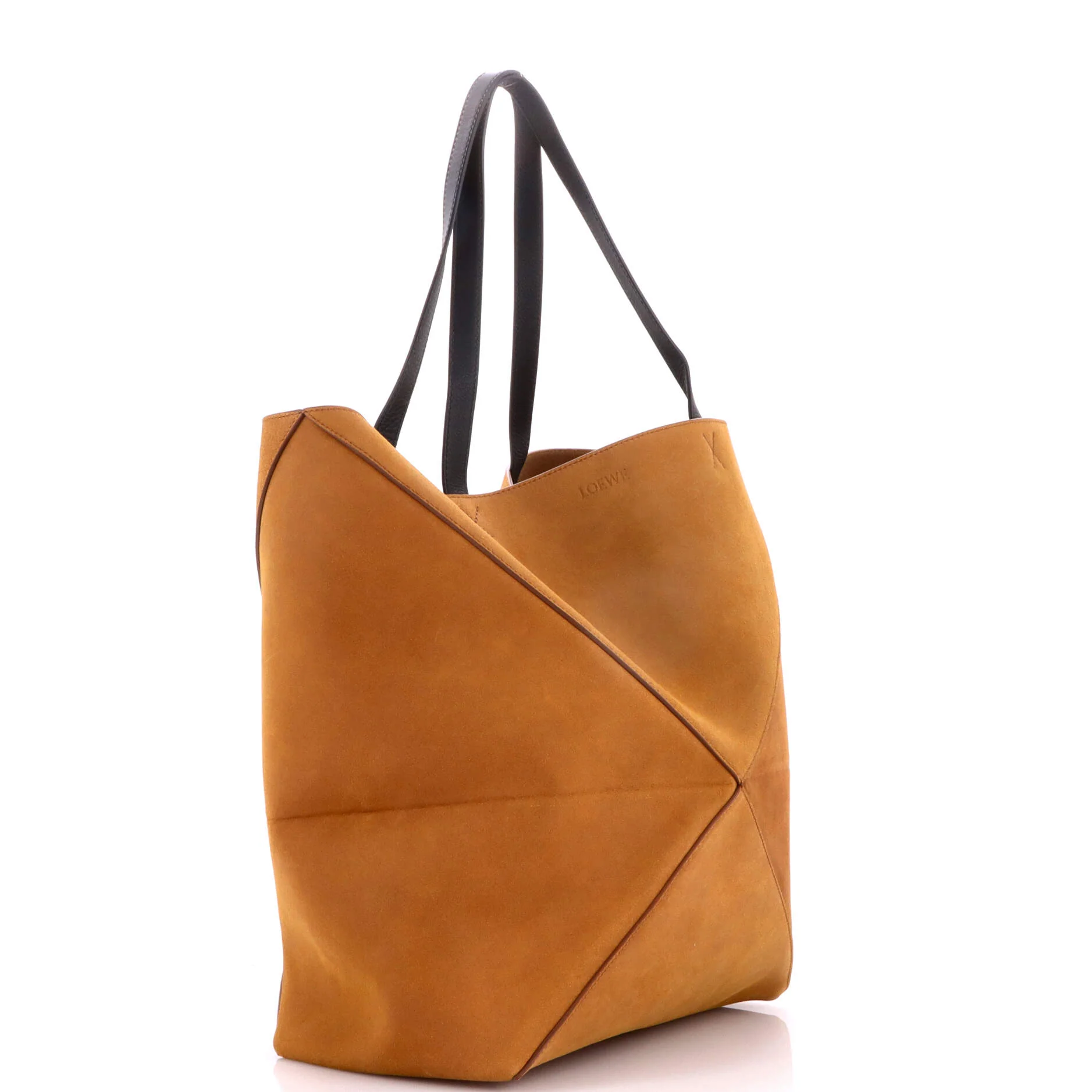 Puzzle Fold Tote Suede Large - Image 2