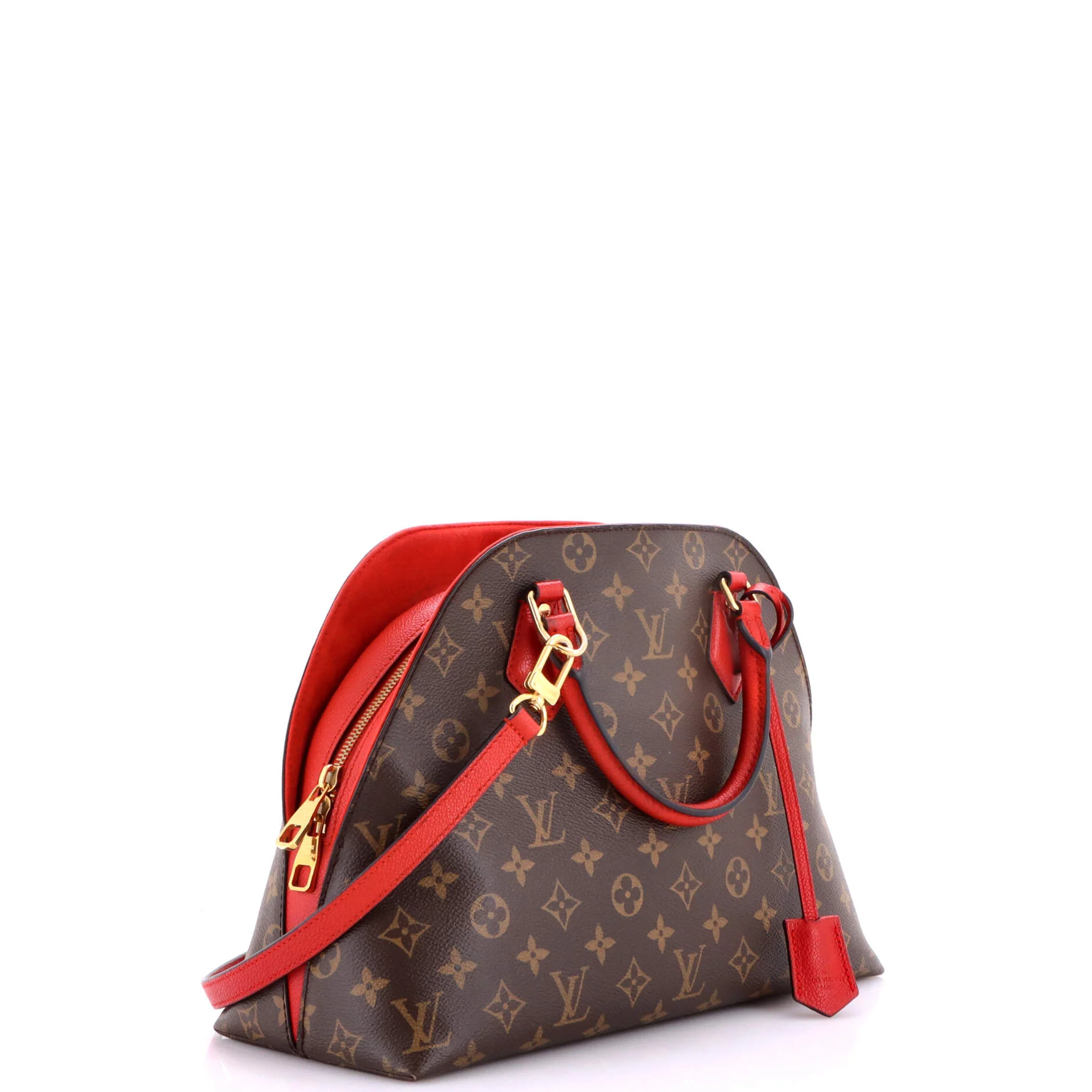 Alma BNB Handbag Monogram Canvas with Leather - Image 2