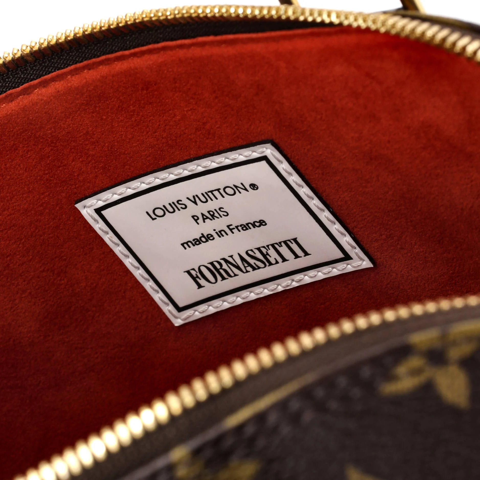 Alma Handbag Limited Edition Fornasetti Cameo Monogram Canvas PM - Image 7