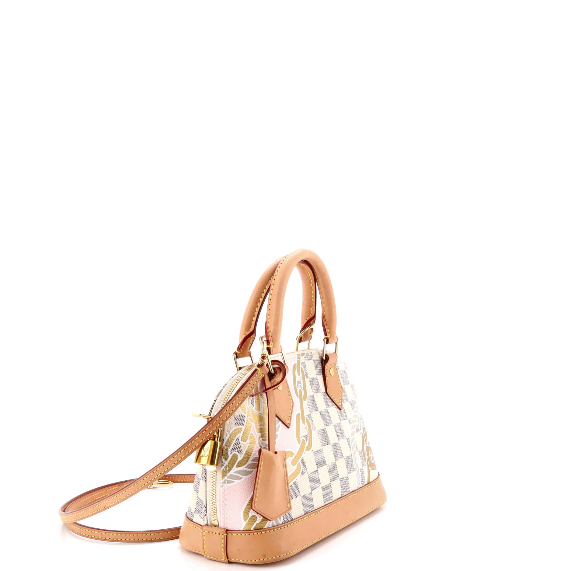 Alma Handbag Limited Edition Nautical Damier BB - Image 2