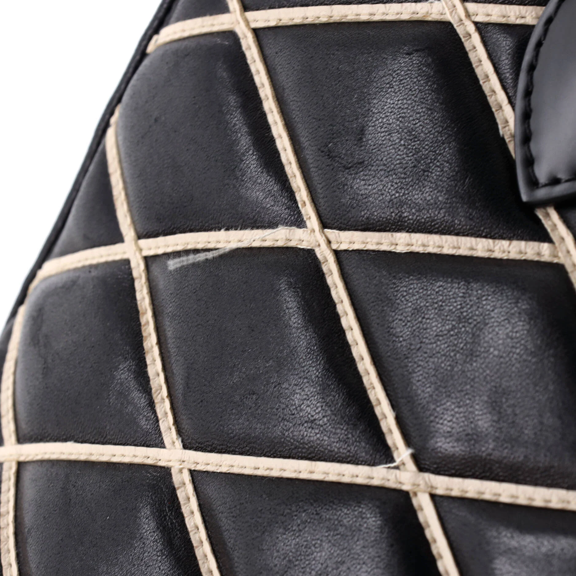 Alma Handbag Malletage Leather PM - Image 6