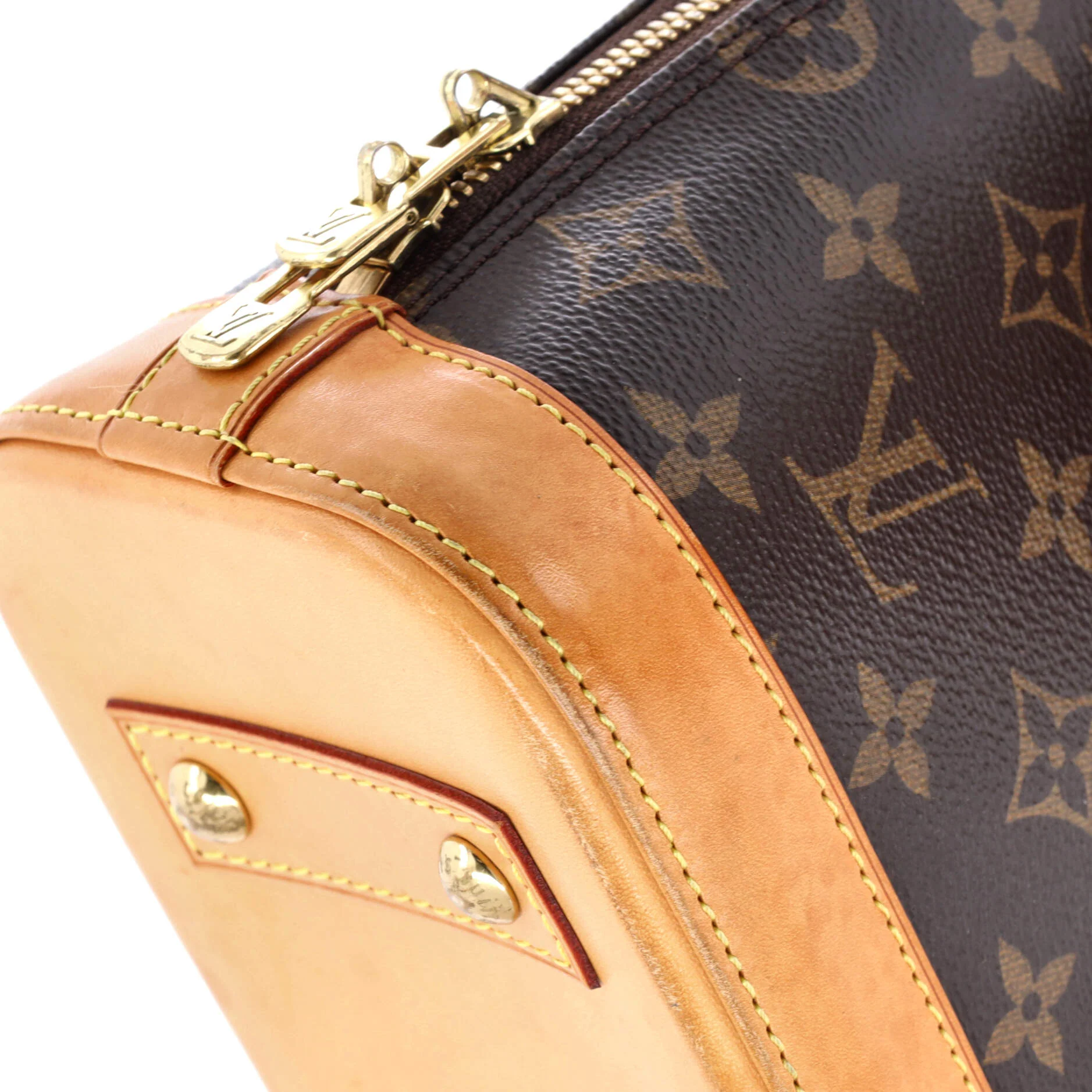 Alma Handbag Monogram Canvas BB - Image 6