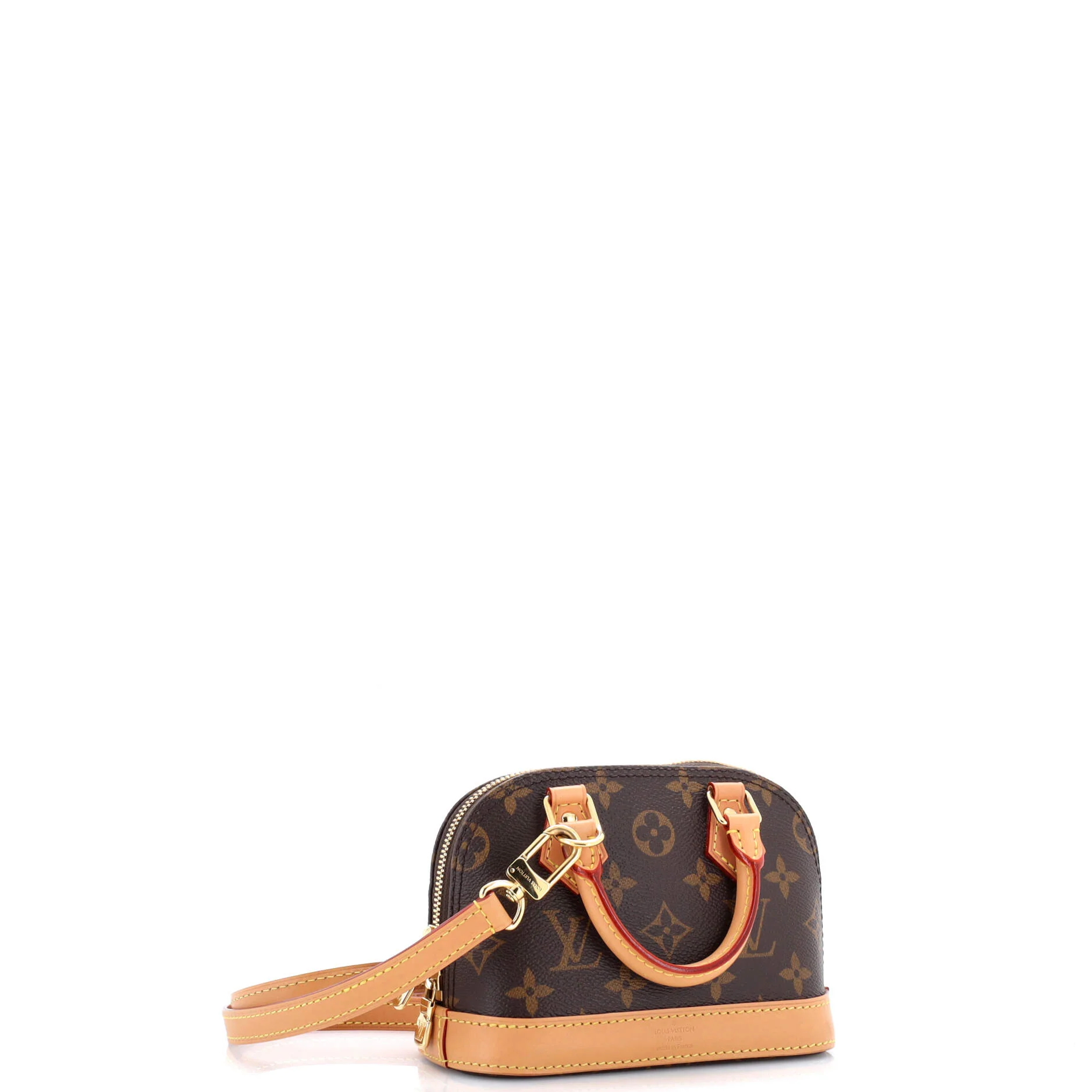 Alma Handbag Monogram Canvas Nano - Image 2