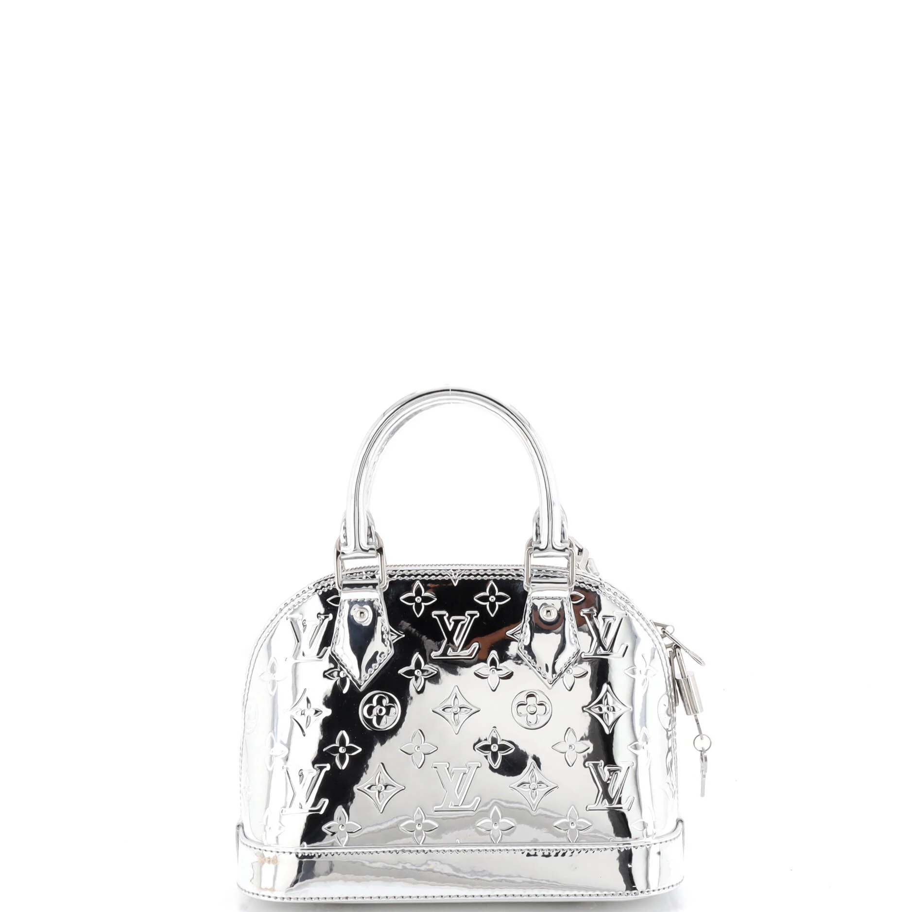 Alma Handbag Monogram Miroir PVC BB - Image 3