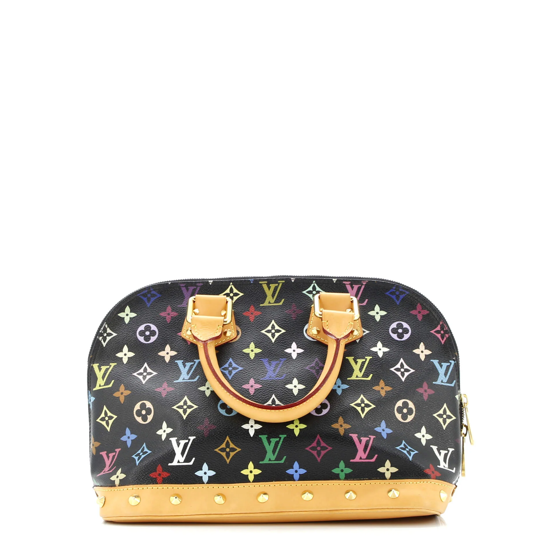 Alma Handbag Monogram Multicolor PM - Image 3