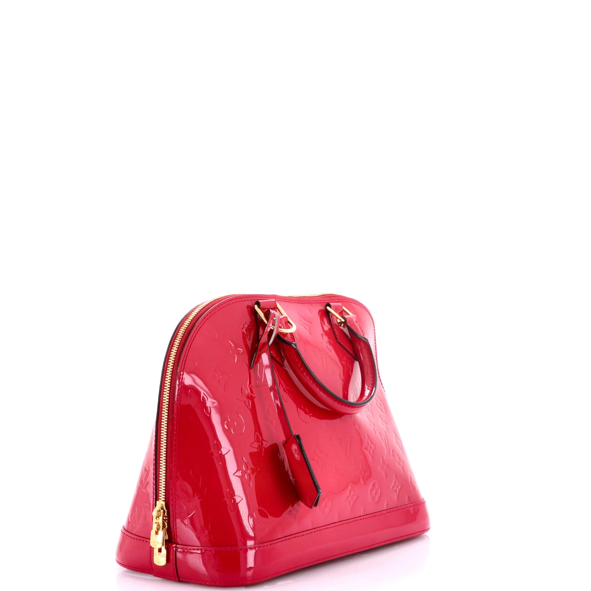 Alma Handbag Monogram Vernis PM - Image 2