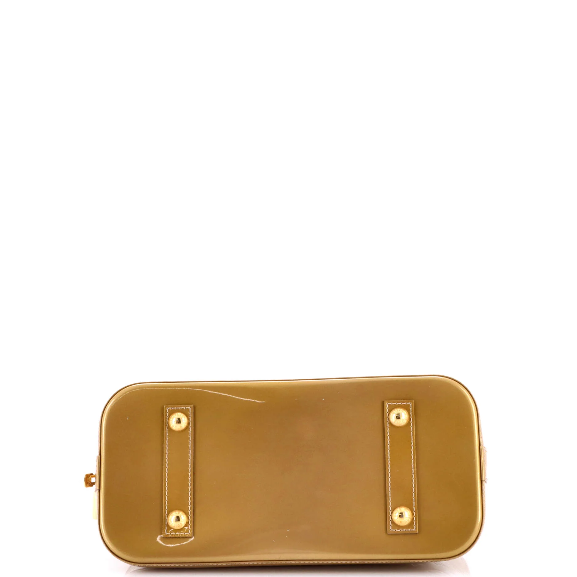 Alma Handbag Monogram Vernis PM - Image 4