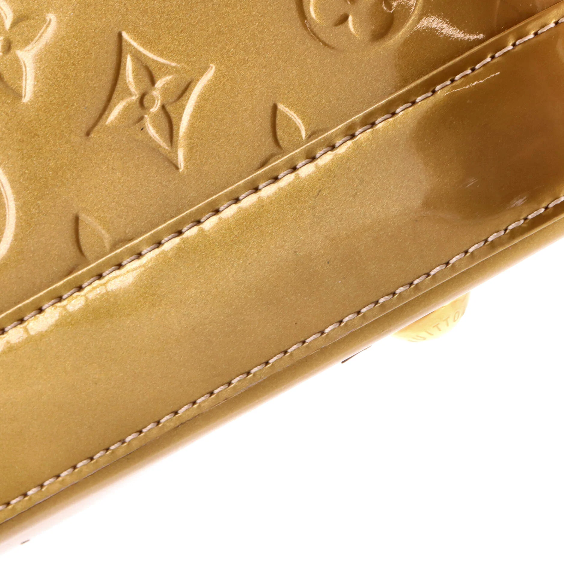 Alma Handbag Monogram Vernis PM - Image 6