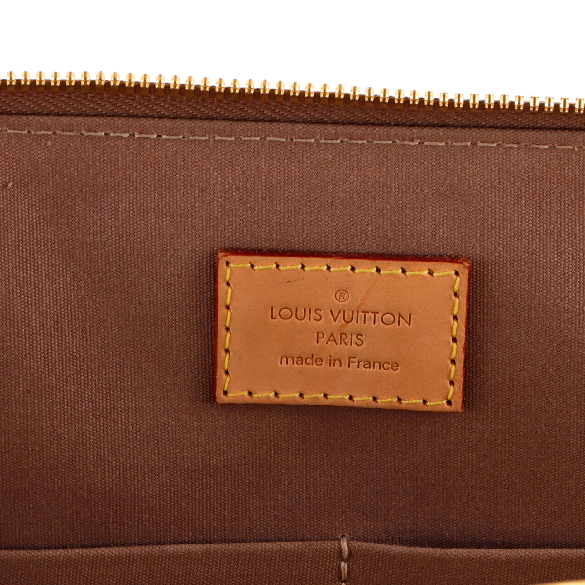 Alma Handbag Monogram Vernis PM - Image 8