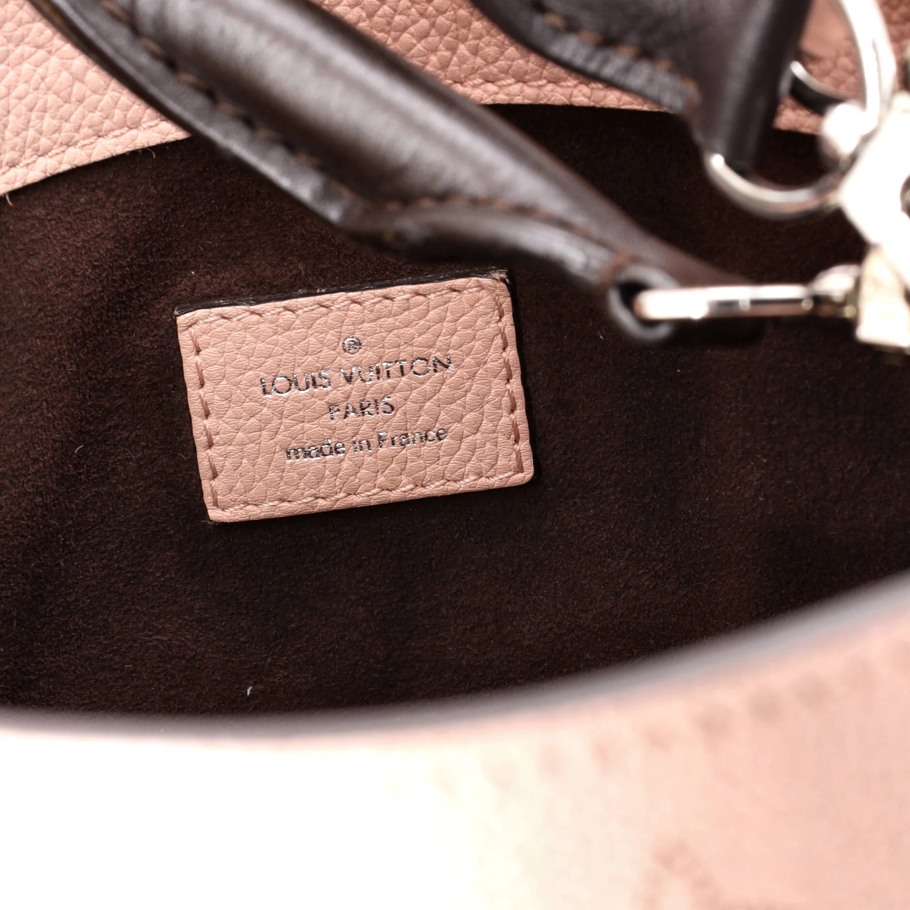 Babylone Handbag Mahina Leather PM - Image 7