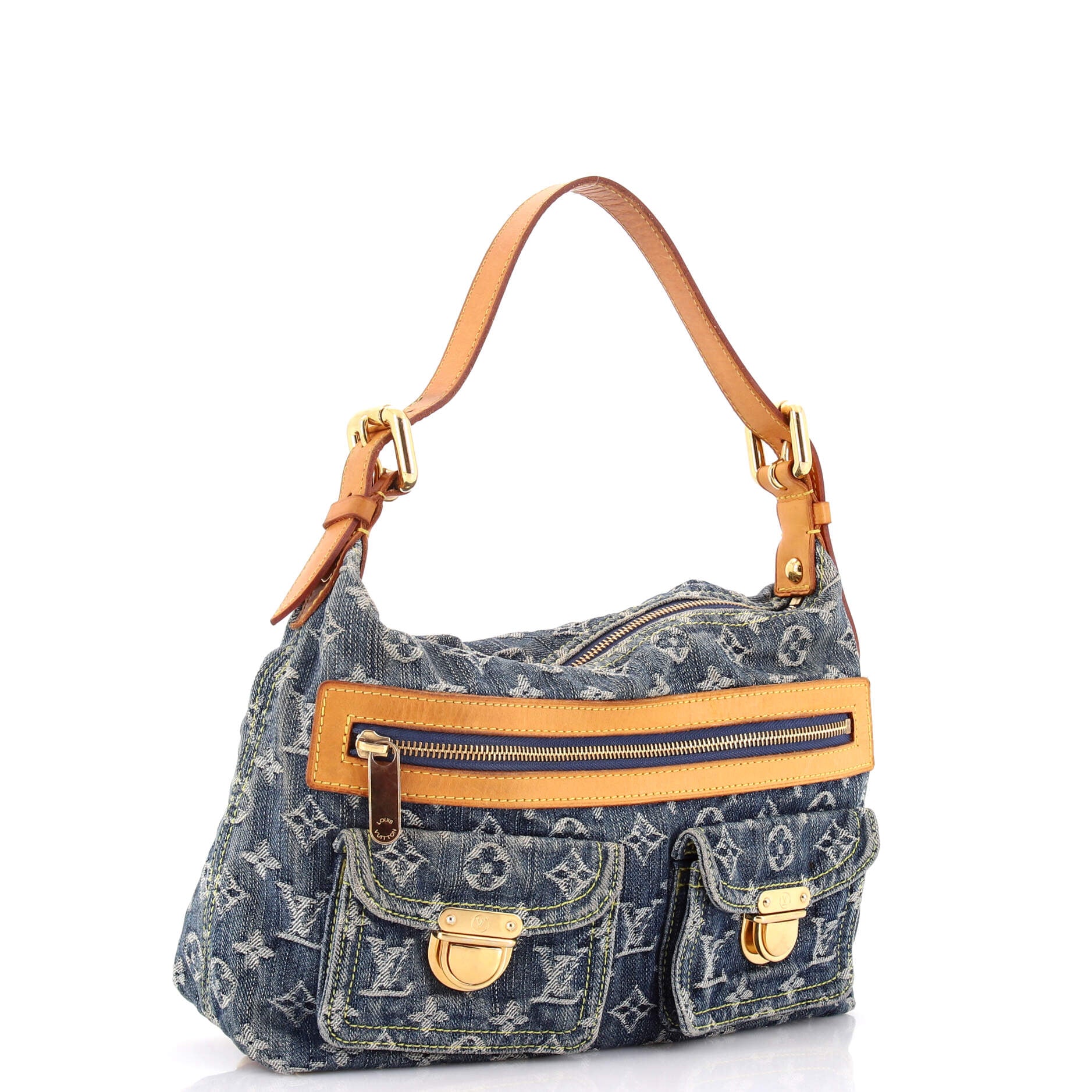 Baggy Handbag Denim PM - Image 2