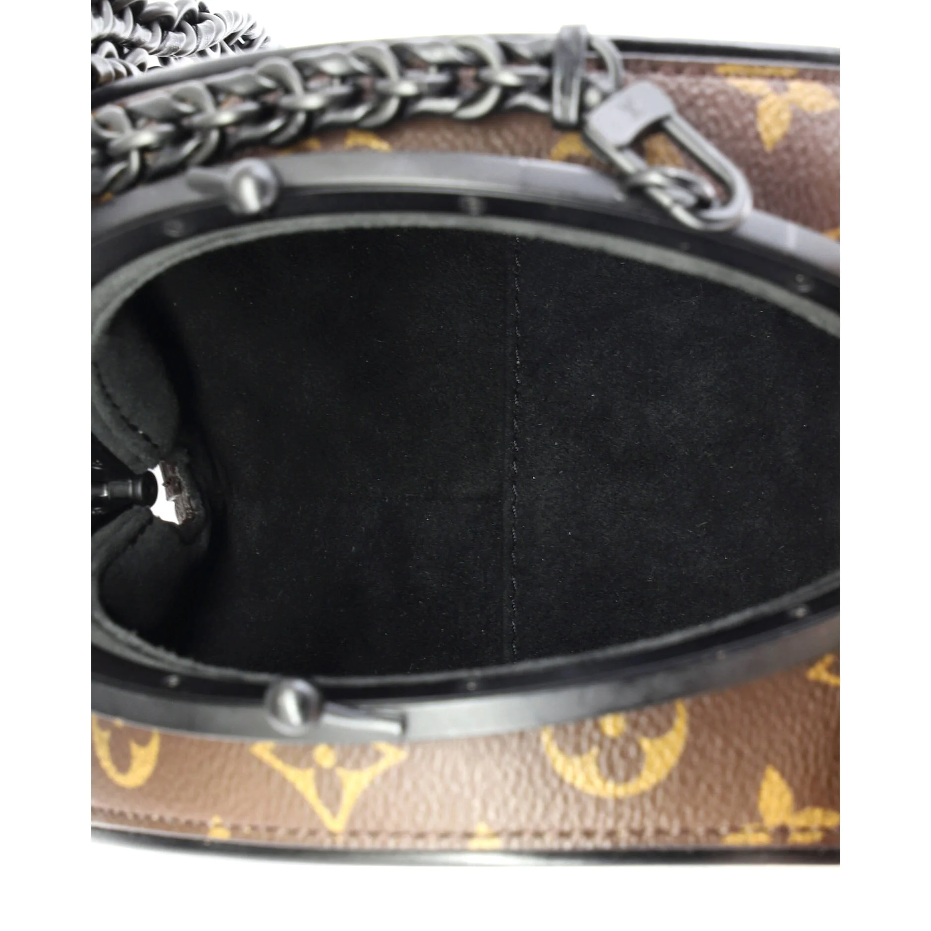 Boursicot Boite Chapeau Bag Reverse Monogram Giant - Image 5