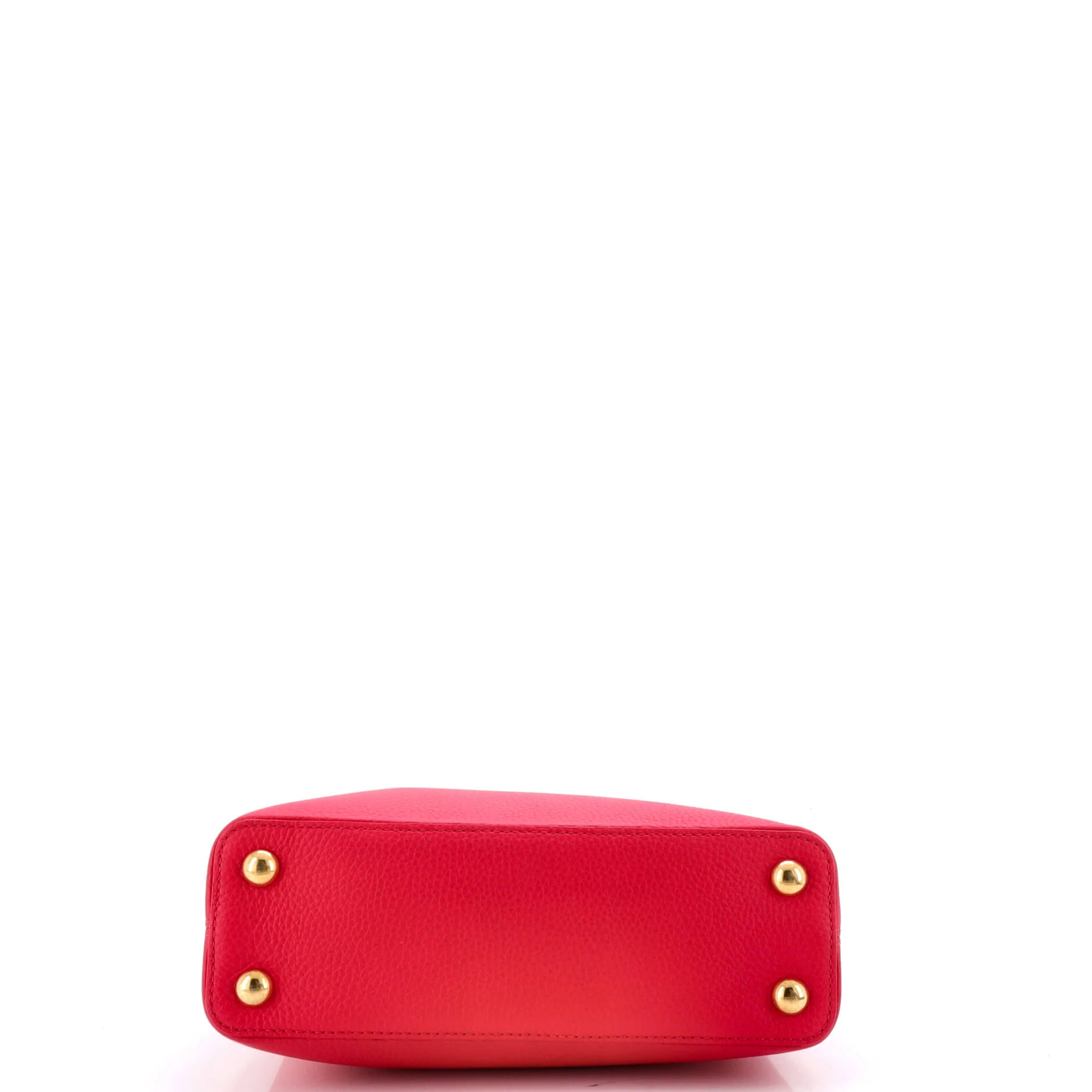 Braided Chain Capucines Bag Taurillion Leather BB - Image 4