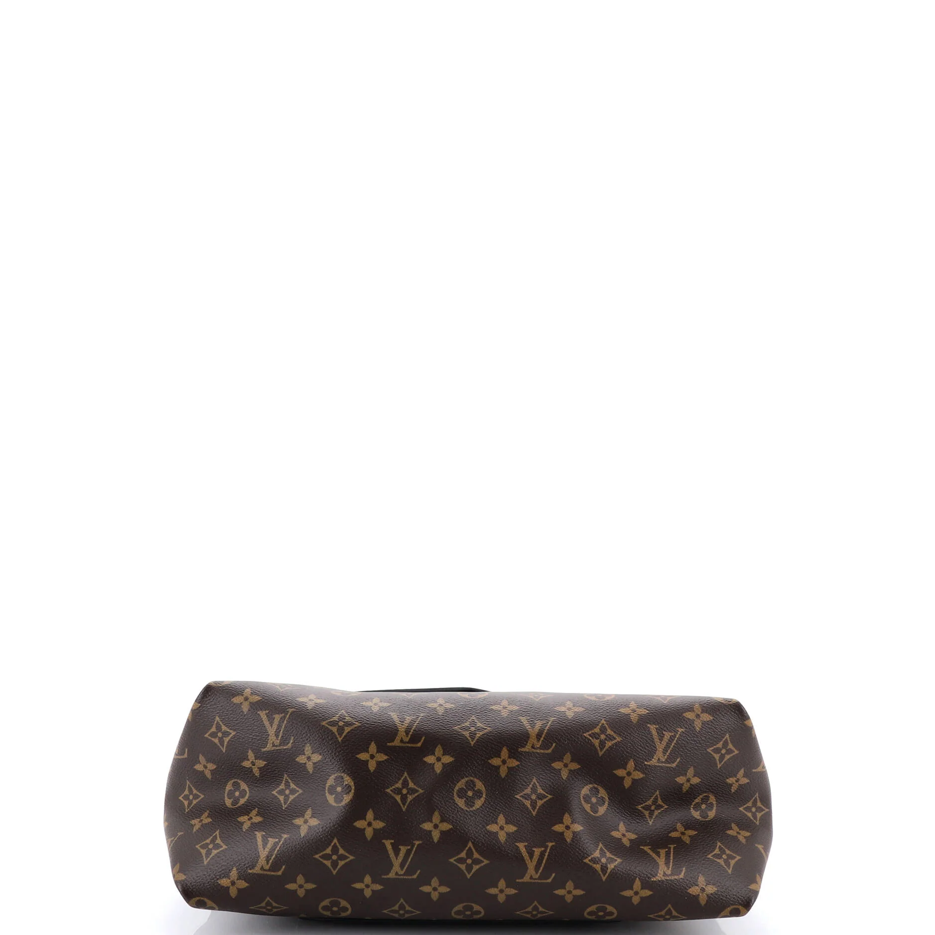 Braided Handle Beaubourg Handbag Monogram Canvas MM - Image 4