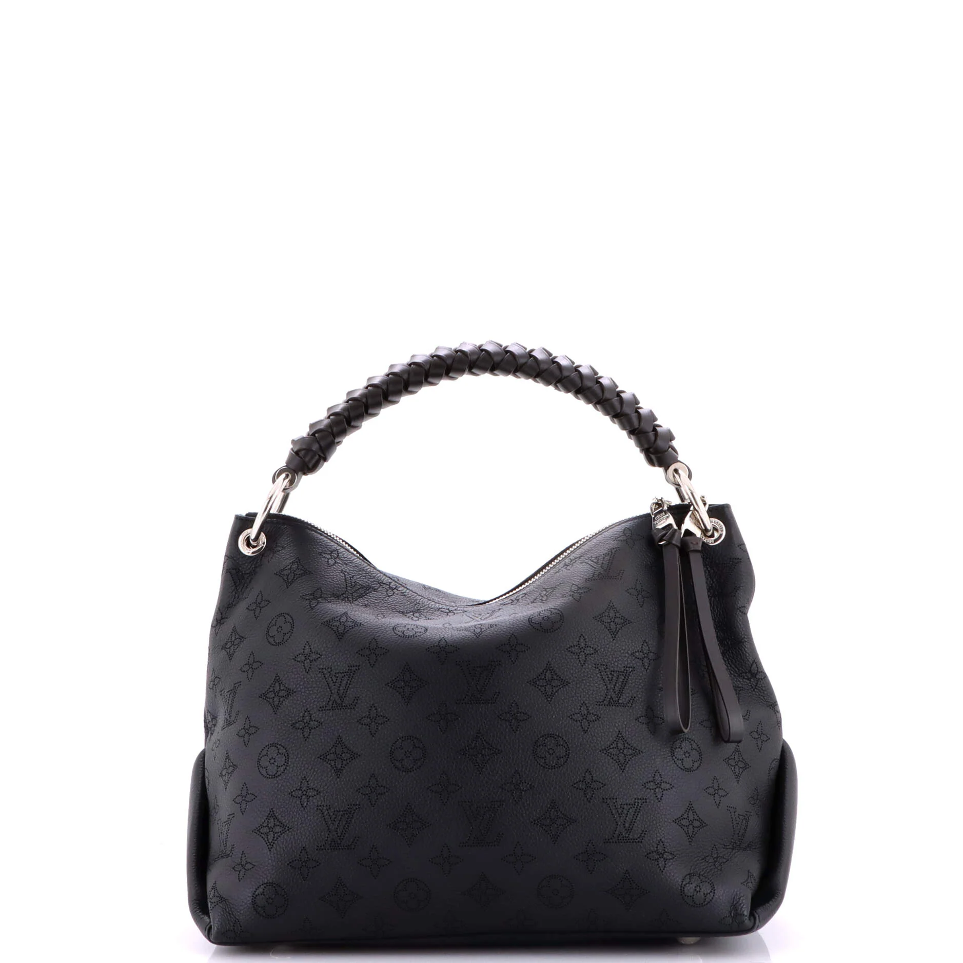 Braided Handle Beaubourg Hobo Mahina Leather MM - Image 3