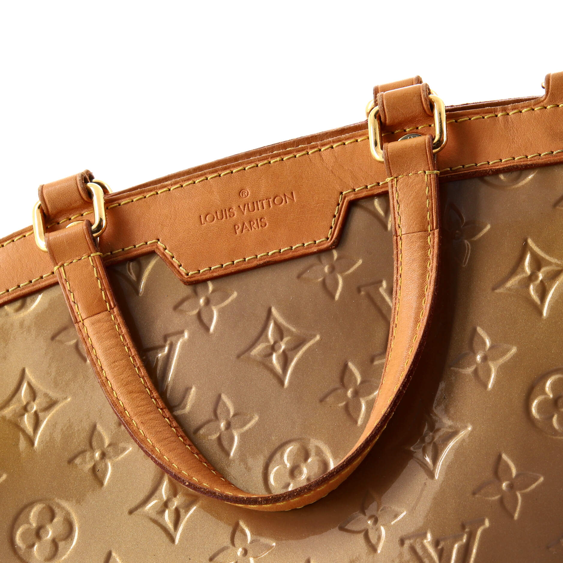 Brea Handbag Monogram Vernis MM - Image 7