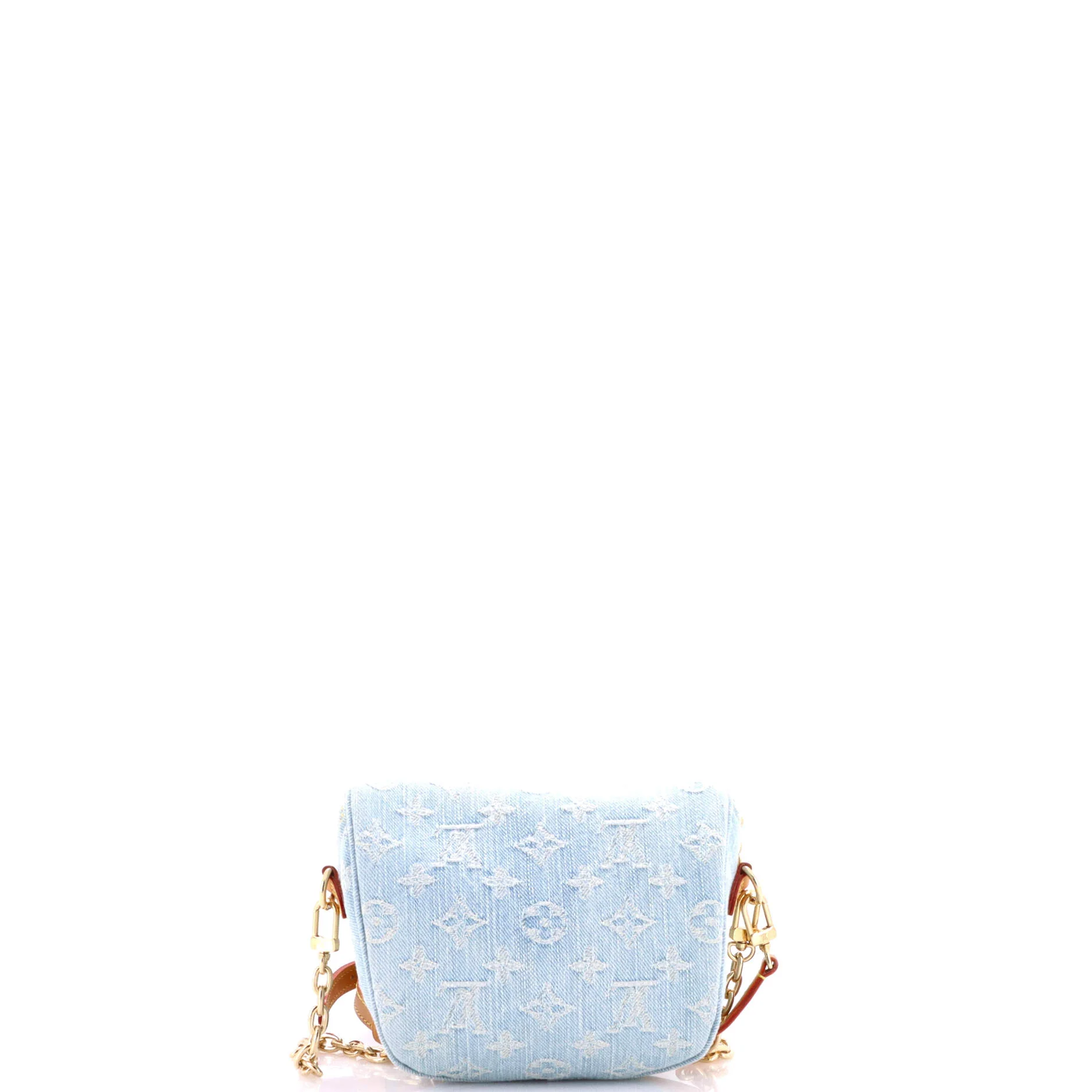 Bum Bag Monogram Denim Mini - Image 3