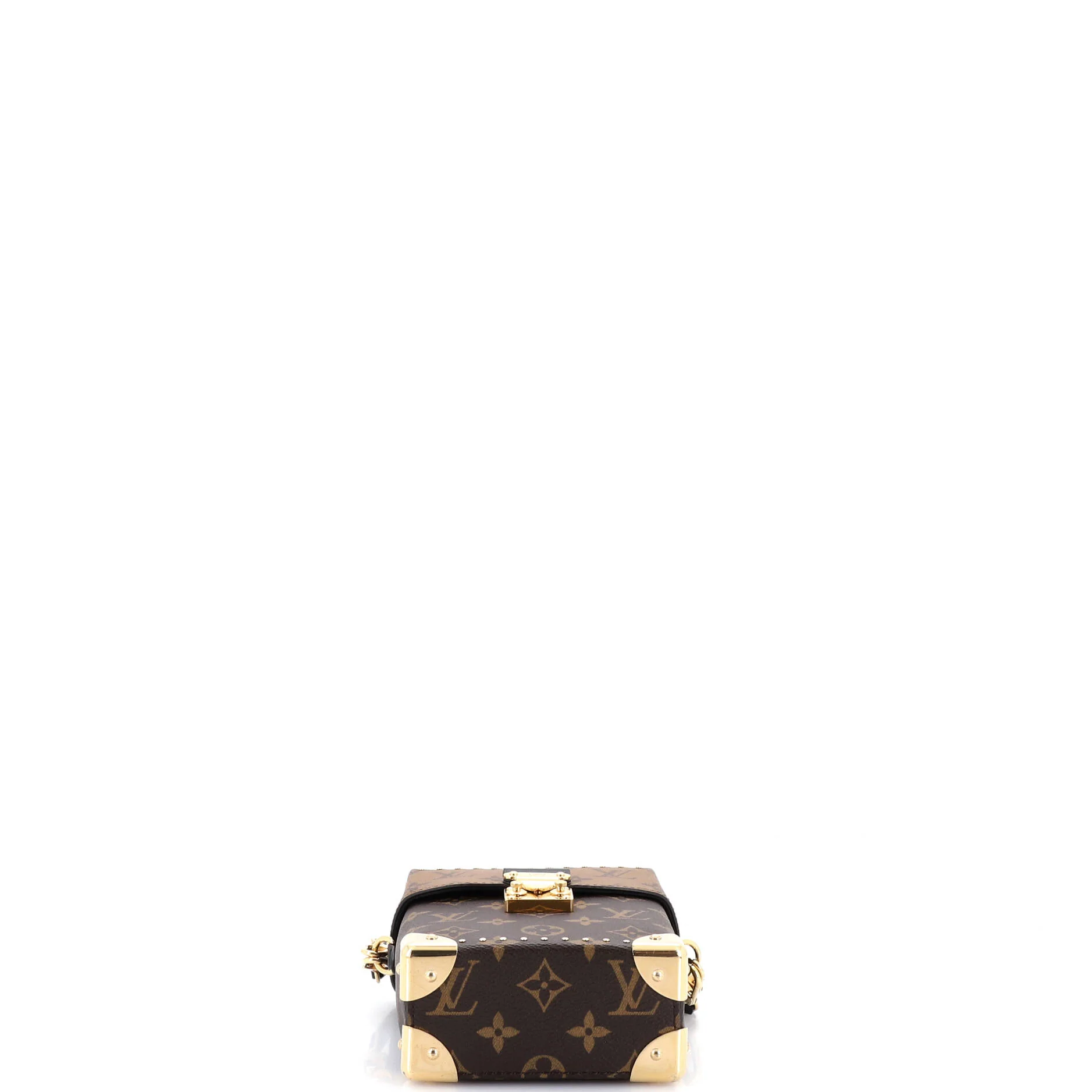 Camera Box NM Handbag Studded Reverse Monogram Canvas - Image 4