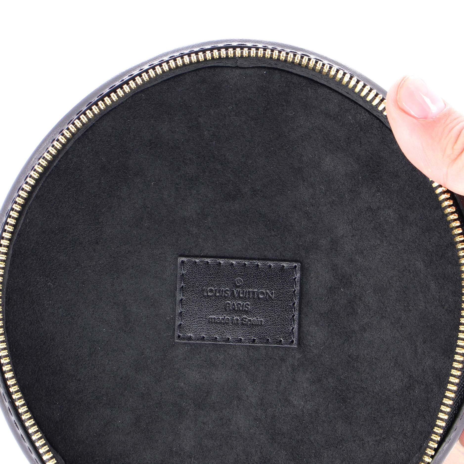Cannes Handbag Reverse Monogram Canvas - Image 7