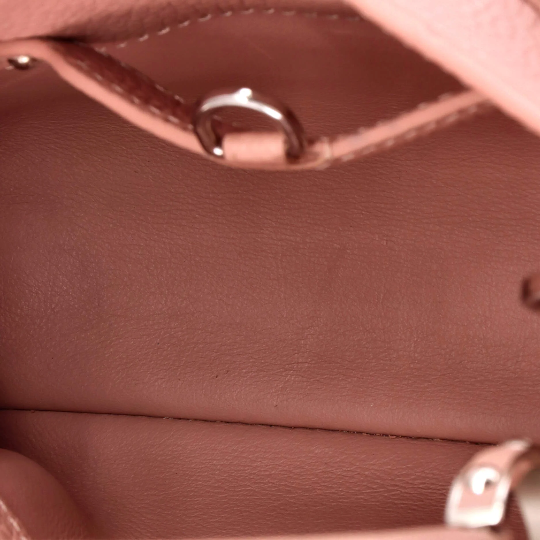 Capucines Bag Leather with Embellished Detail BB - Image 5