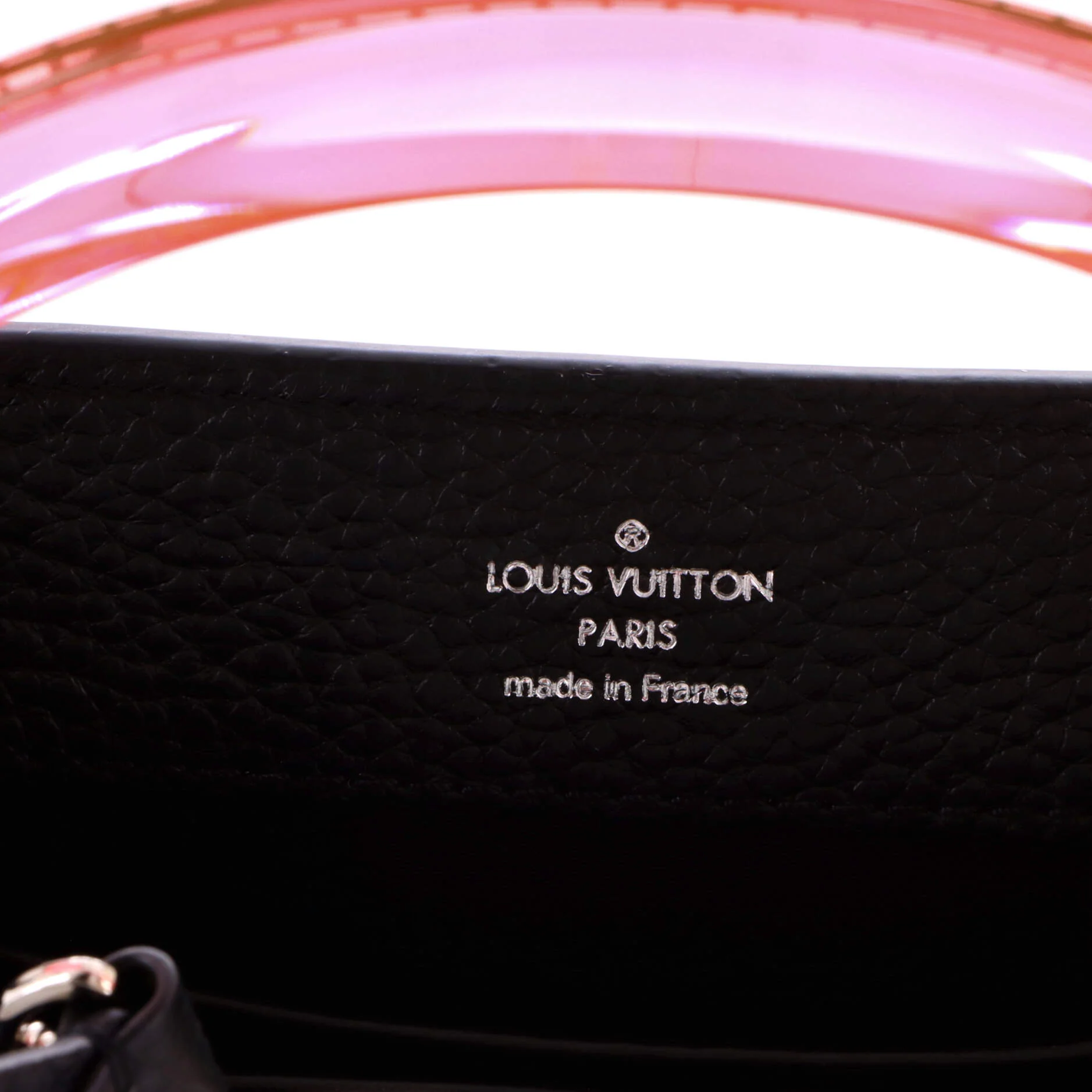 Capucines Bag Leather with Plexiglass Mini - Image 7