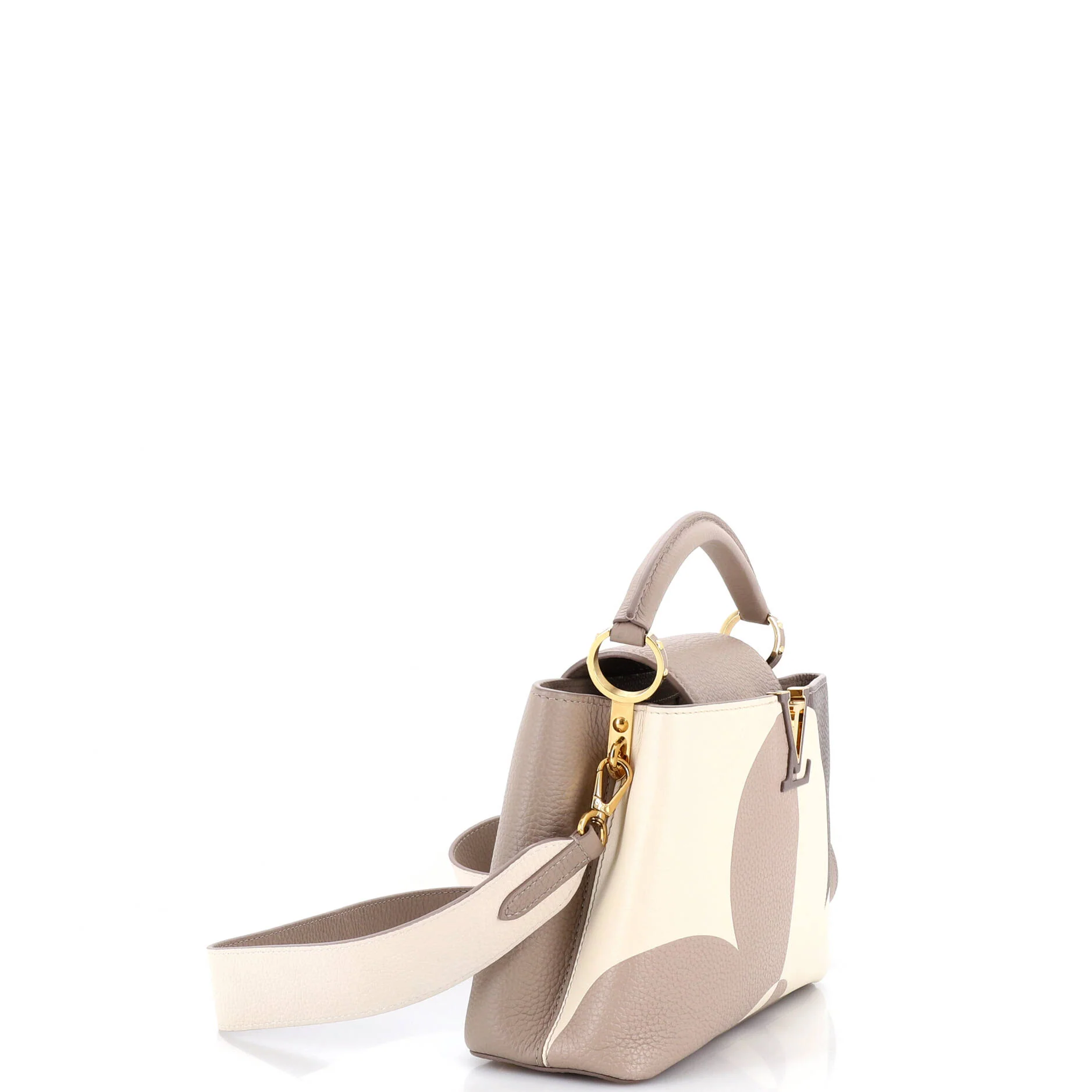 Capucines Bag Monogram Giant Flower Leather BB - Image 2