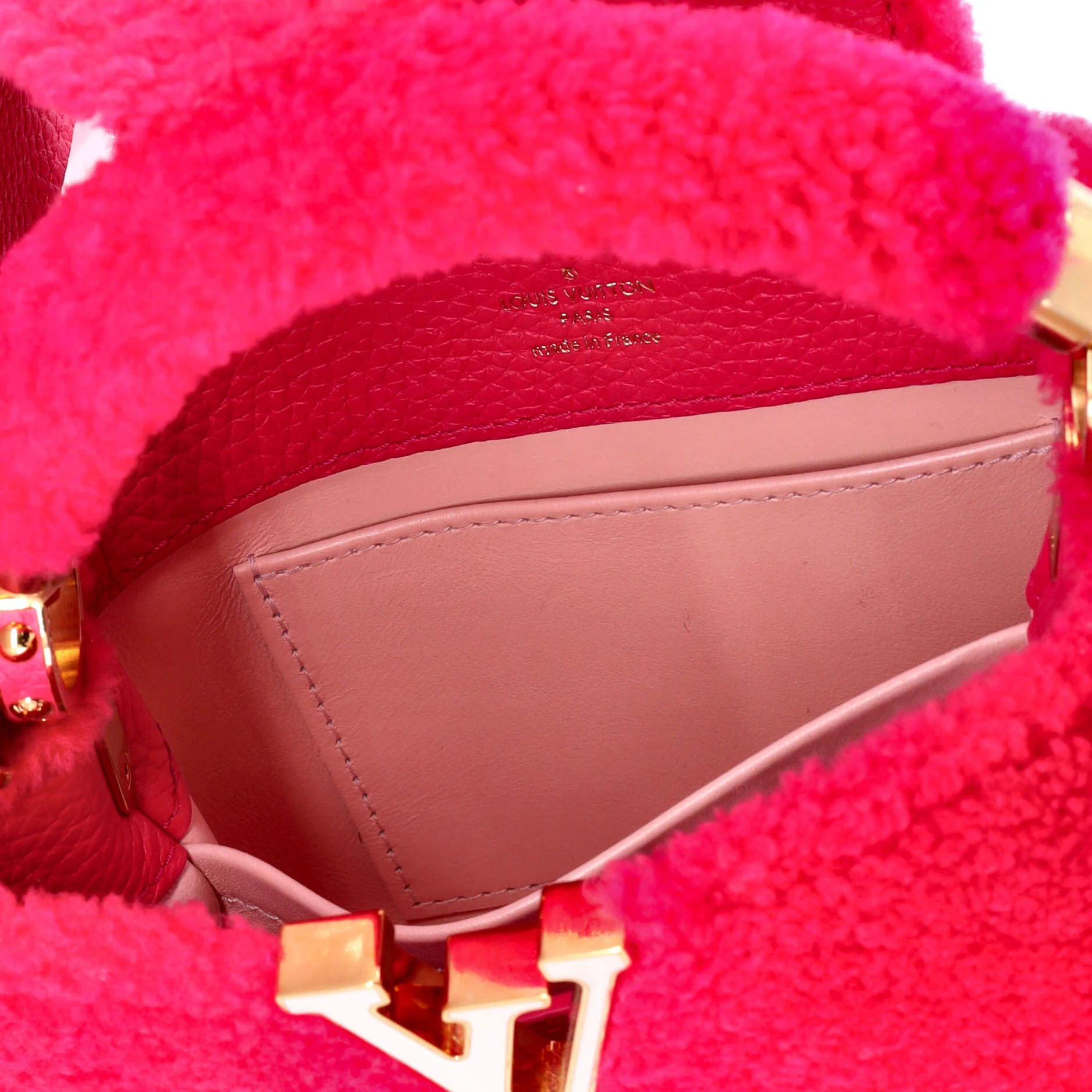 Capucines Bag Shearling Mini - Image 5