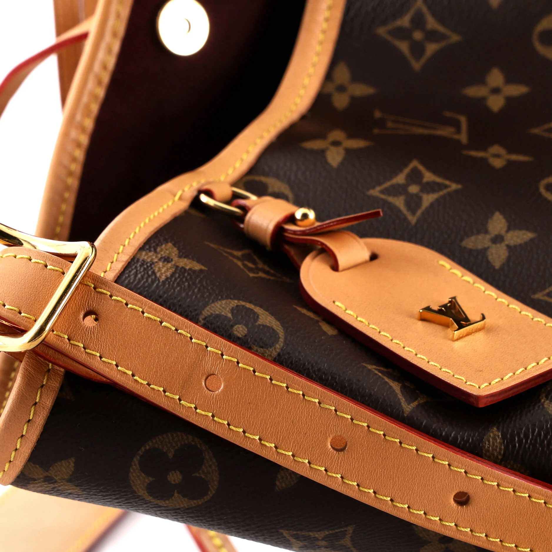 CarryAll Hobo Monogram Canvas MM - Image 7