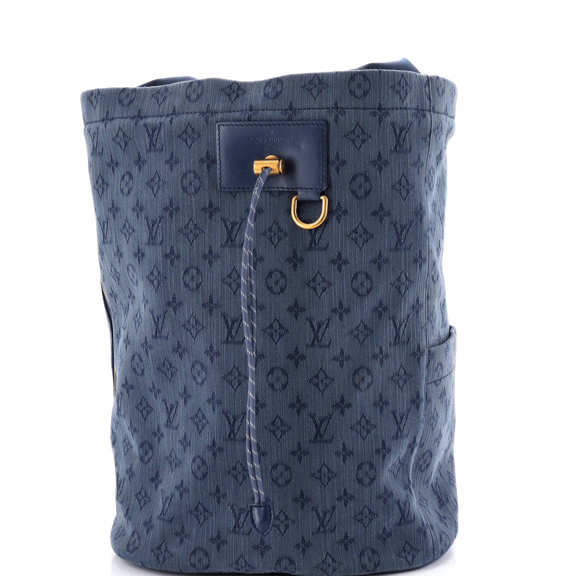 Chalk Backpack Monogram Denim