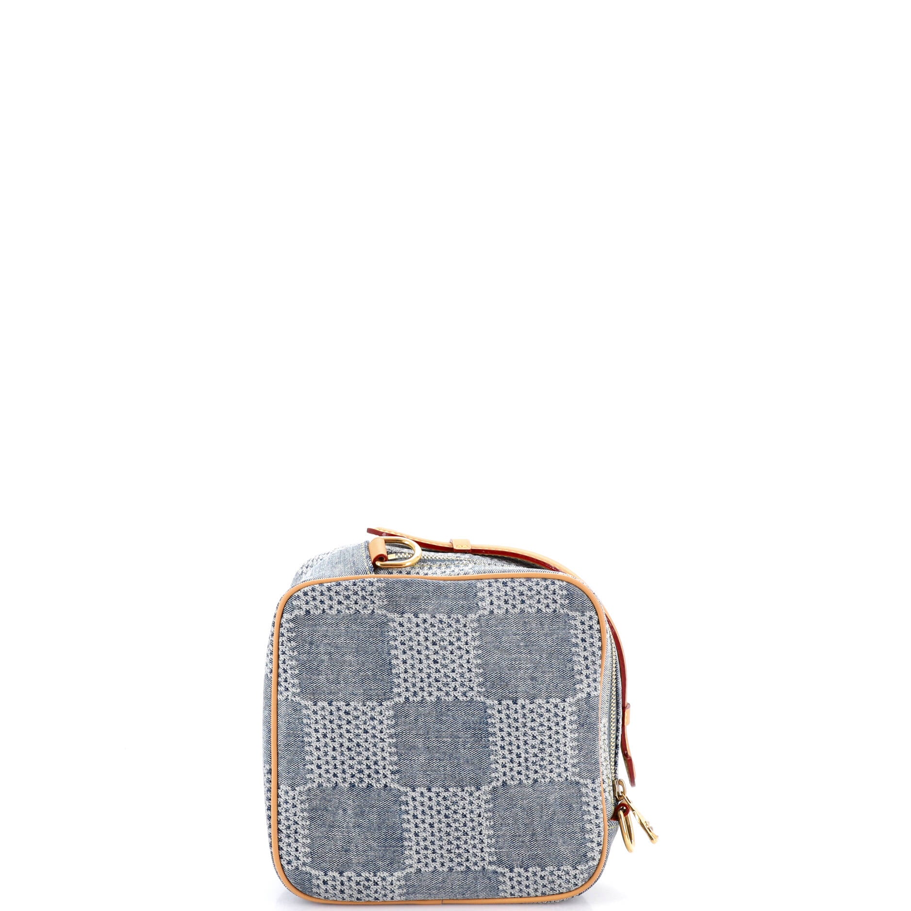 Chess Messenger Bag Damier 3D Denim - Image 3