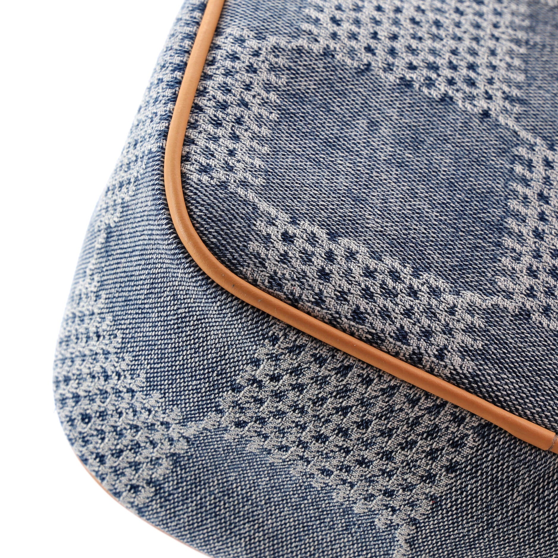 Chess Messenger Bag Damier 3D Denim - Image 8