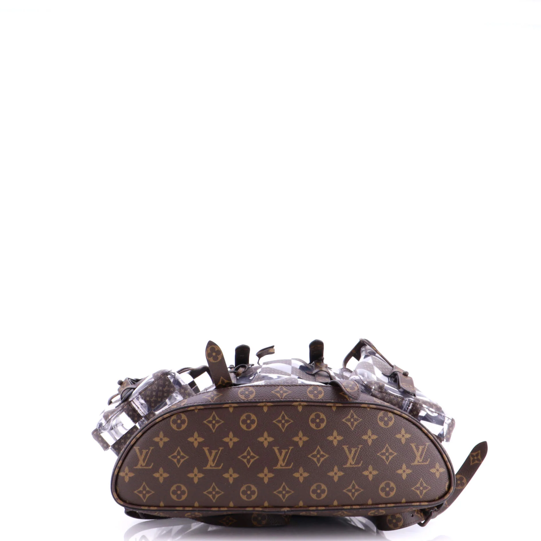 Christopher Backpack Limited Edition Monogram Chess Canvas and PVC GM - Image 4