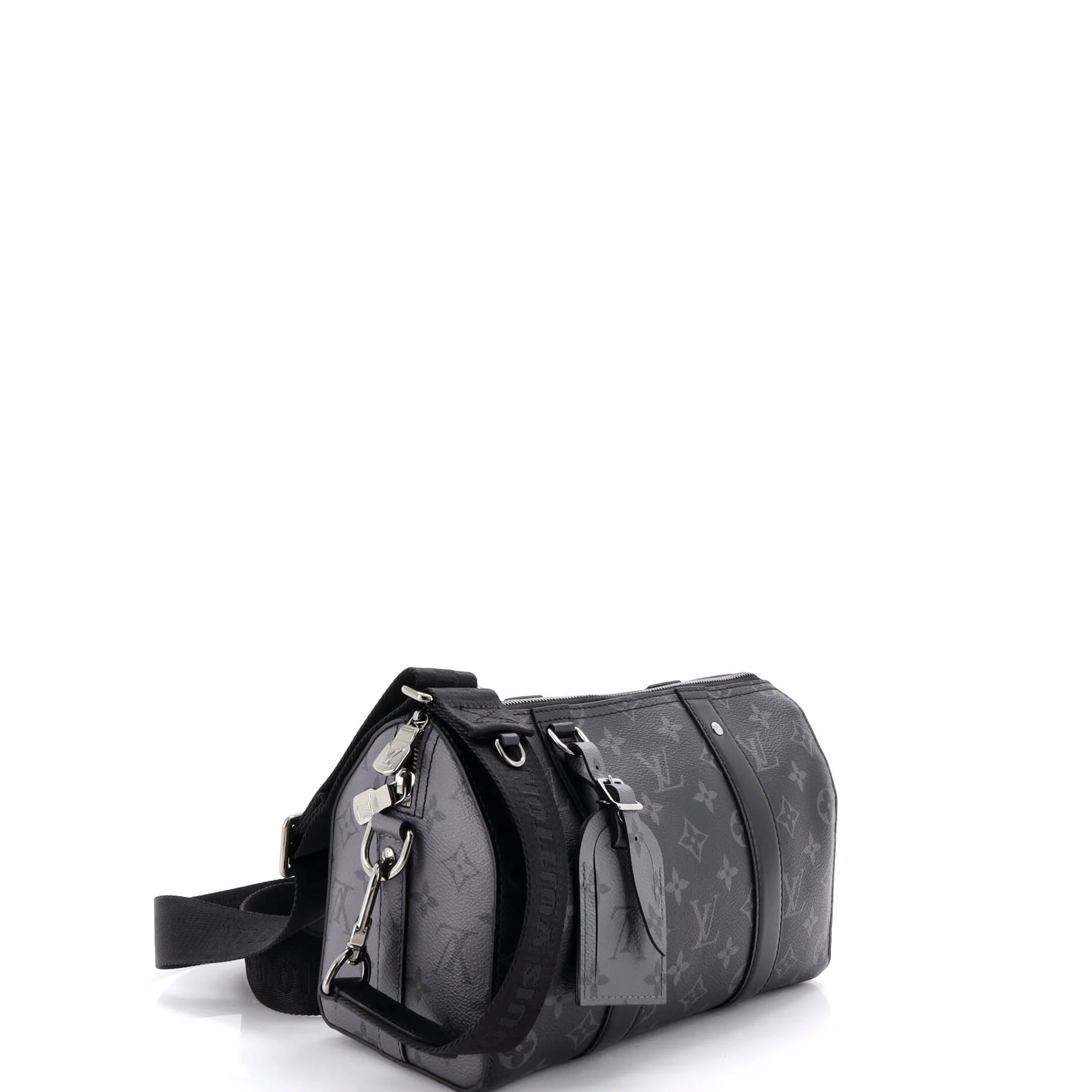 City Keepall Bag Reverse Monogram Eclipse Canvas - Image 2