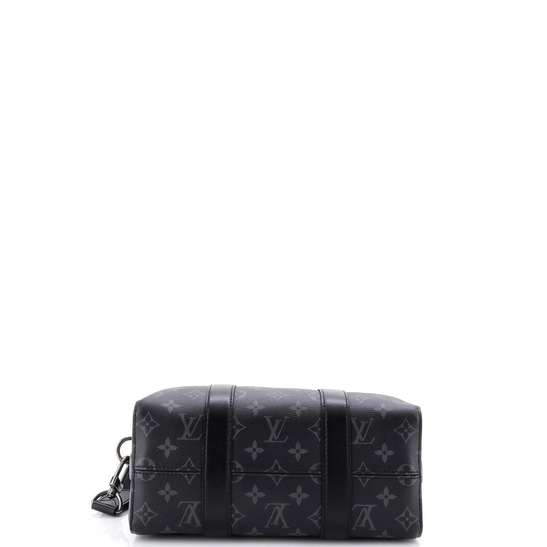 City Keepall Bag Reverse Monogram Eclipse Canvas - Image 4