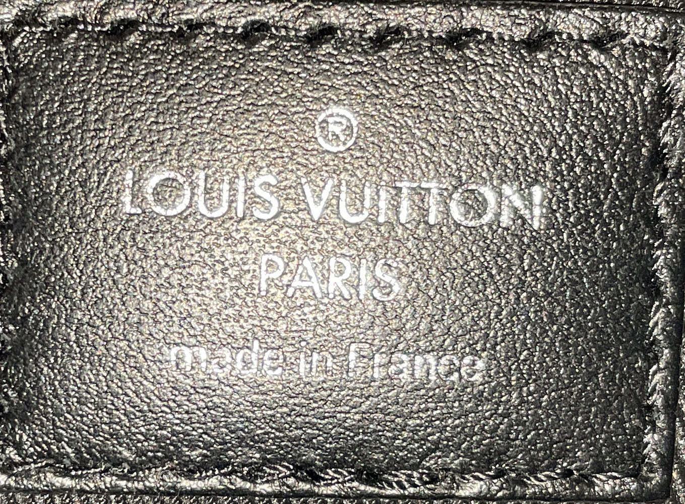 City Keepall Bag Reverse Monogram Eclipse Canvas - Image 7