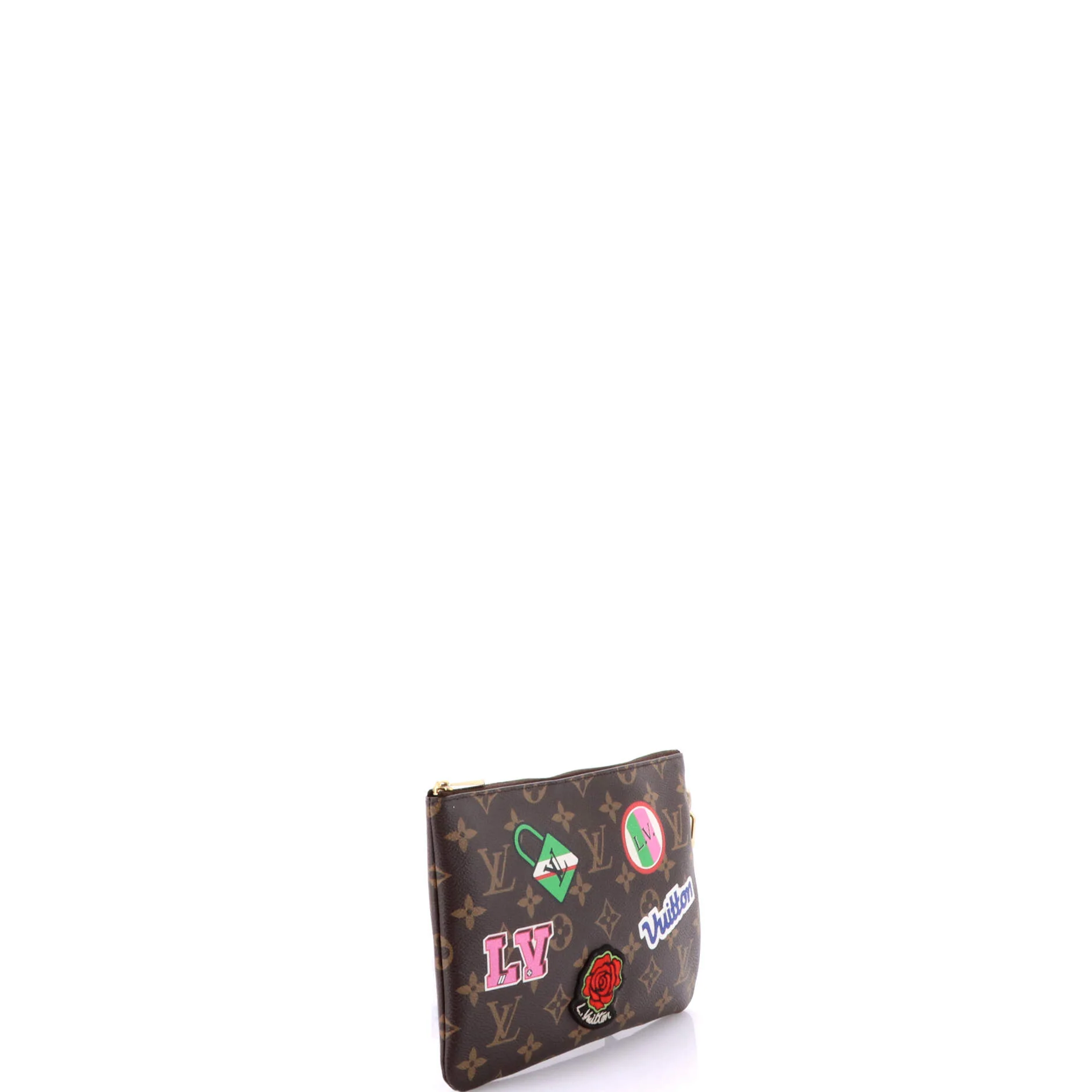City Pouch Limited Edition Patches Monogram Canvas - Image 2