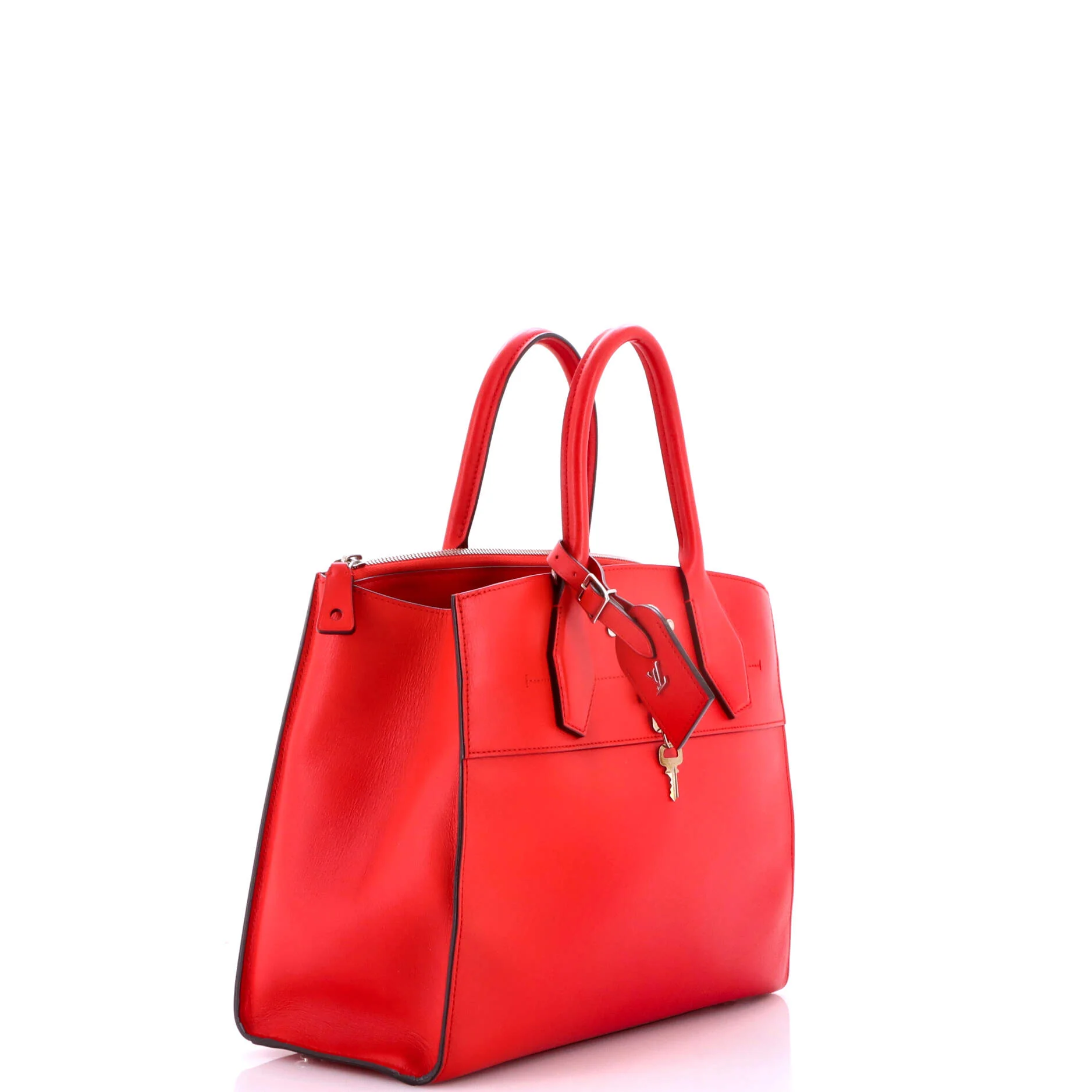 City Steamer Handbag Leather MM - Image 2