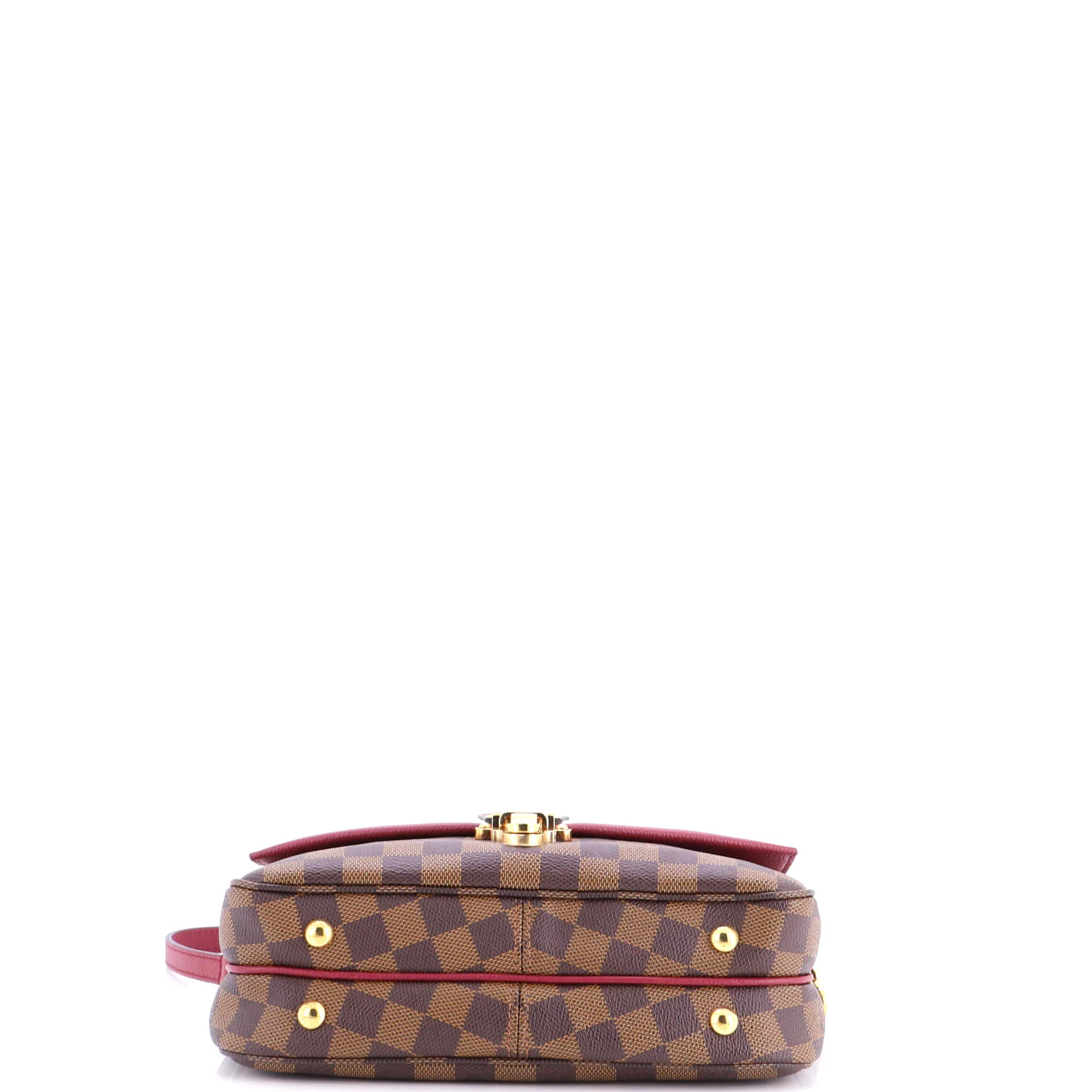 Clapton Handbag Damier and Leather PM - Image 4