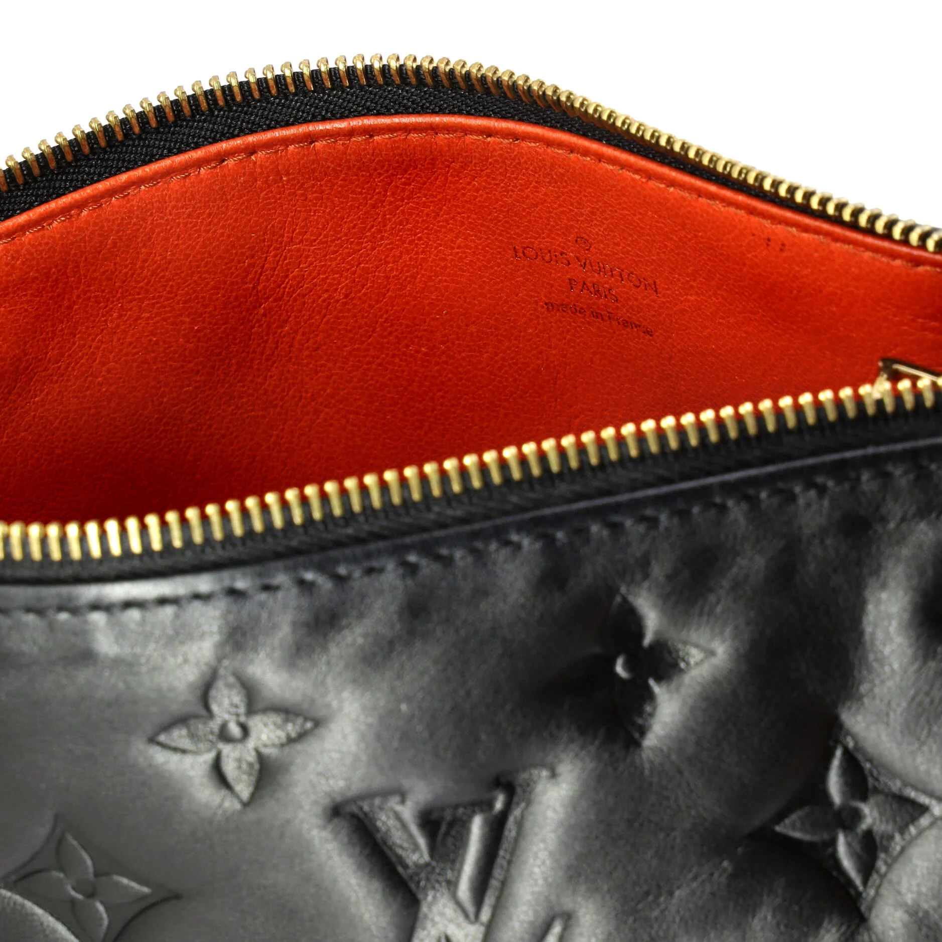 Coussin Bag Monogram Embossed Lambskin BB - Image 6