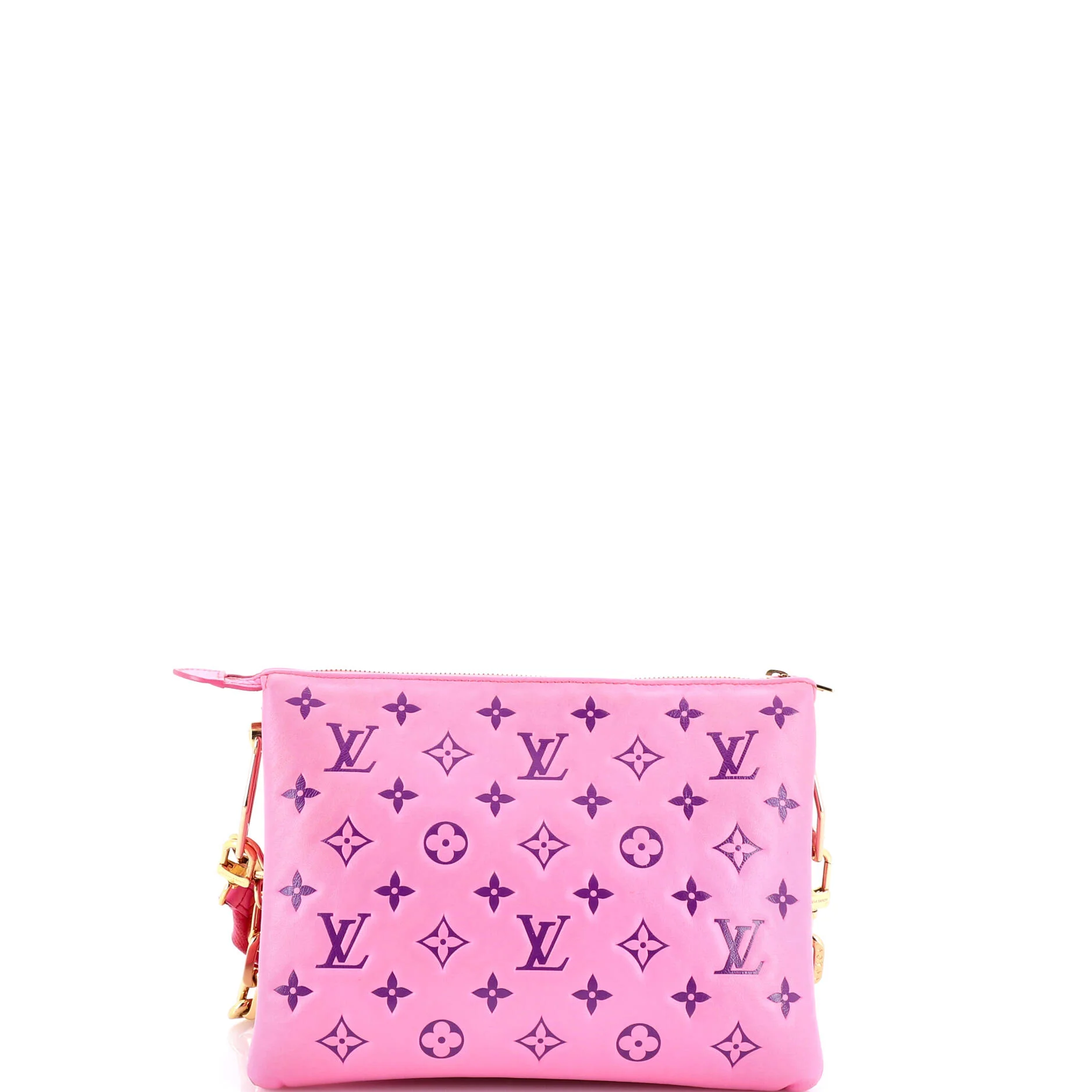 Coussin Bag Monogram Embossed Lambskin PM - Image 3