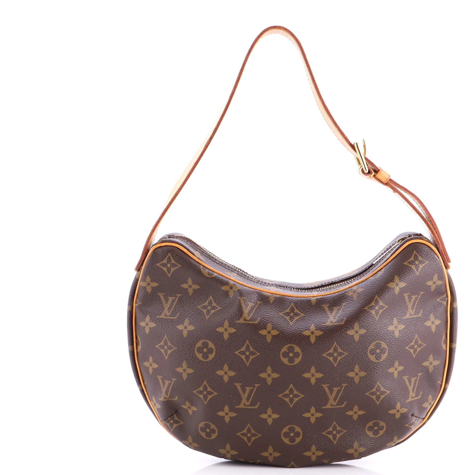 Croissant Handbag Monogram Canvas MM - Image 3