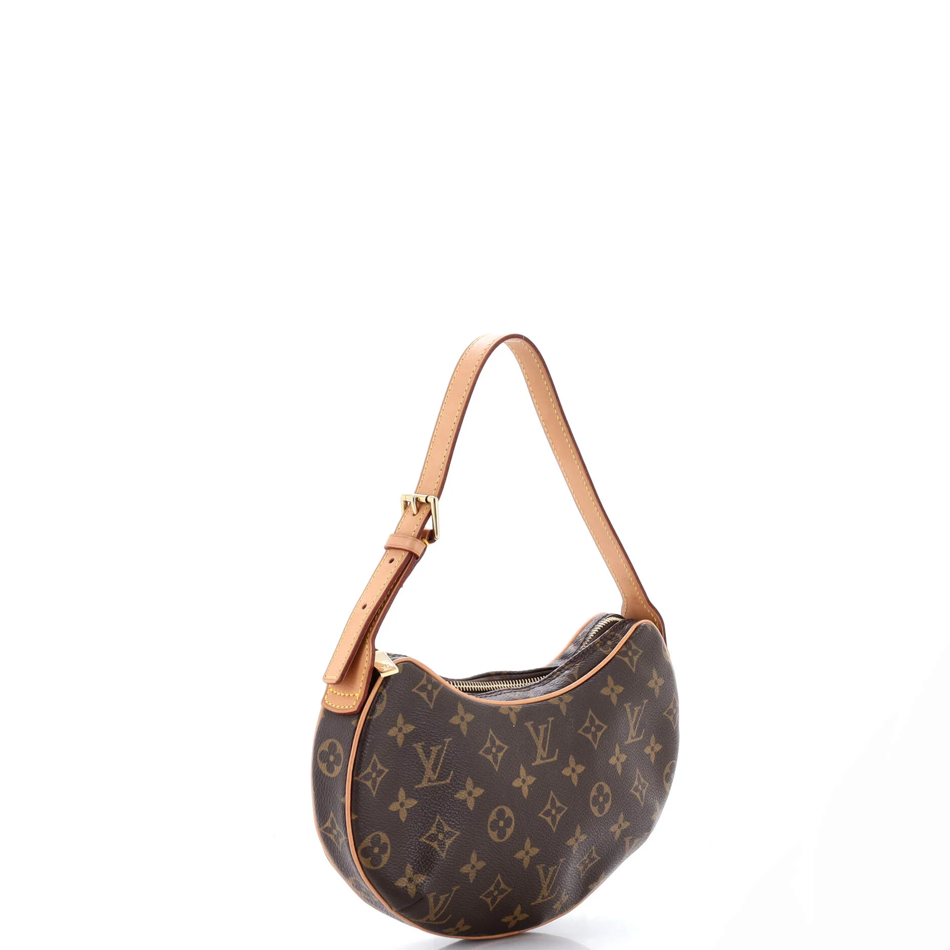 Croissant Handbag Monogram Canvas PM - Image 2