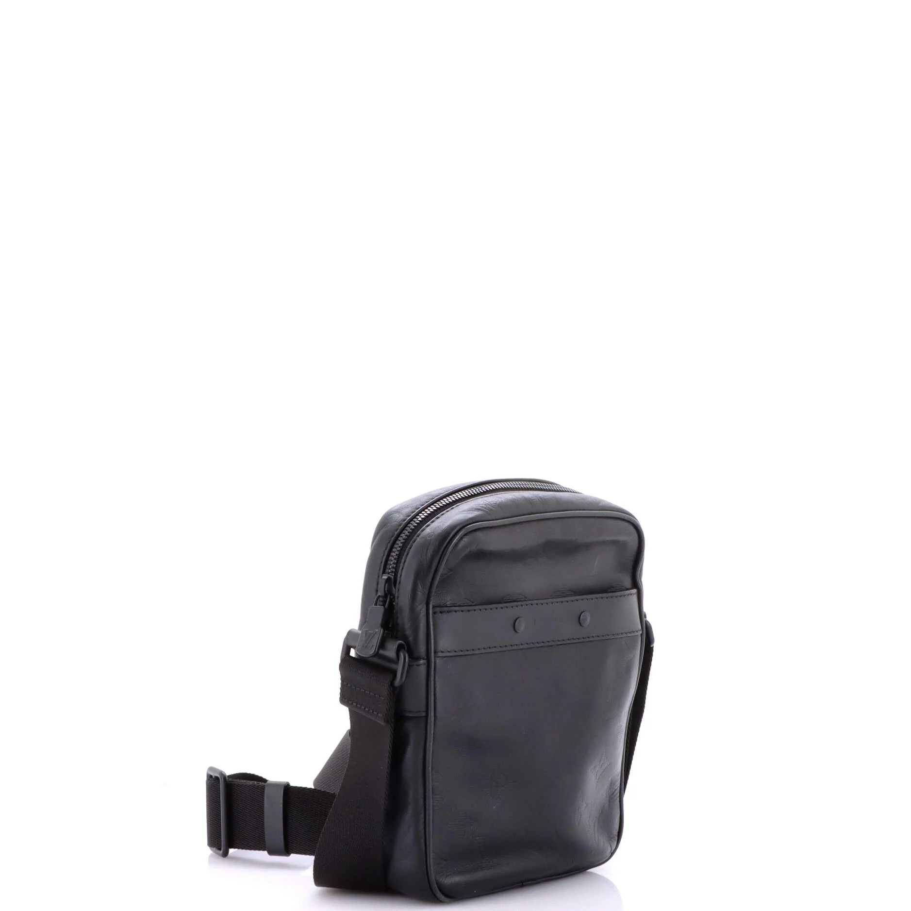 Danube Handbag Monogram Shadow Leather PM - Image 2
