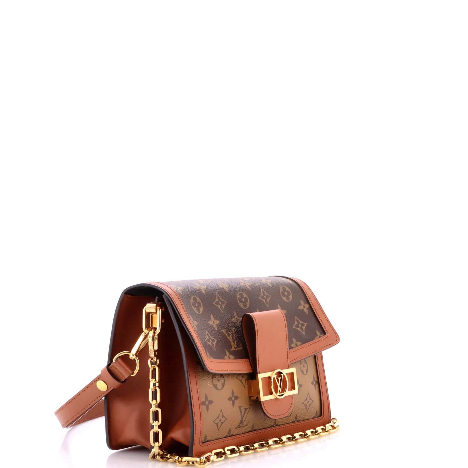 Dauphine Shoulder Bag Reverse Monogram Canvas MM - Image 2