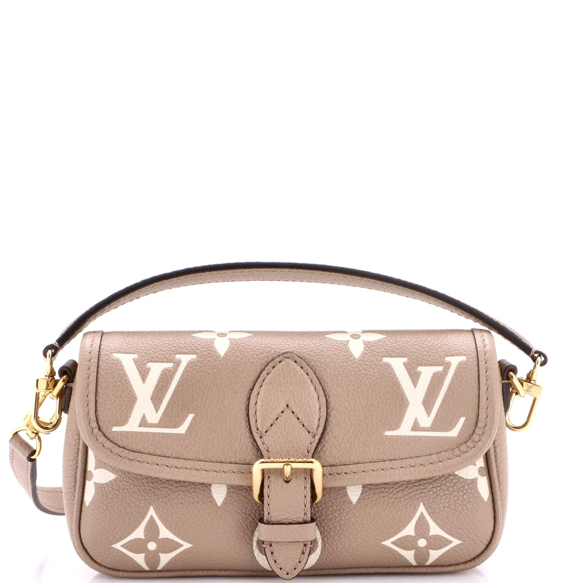 Diane NM Handbag Bicolor Monogram Empreinte Giant Nano