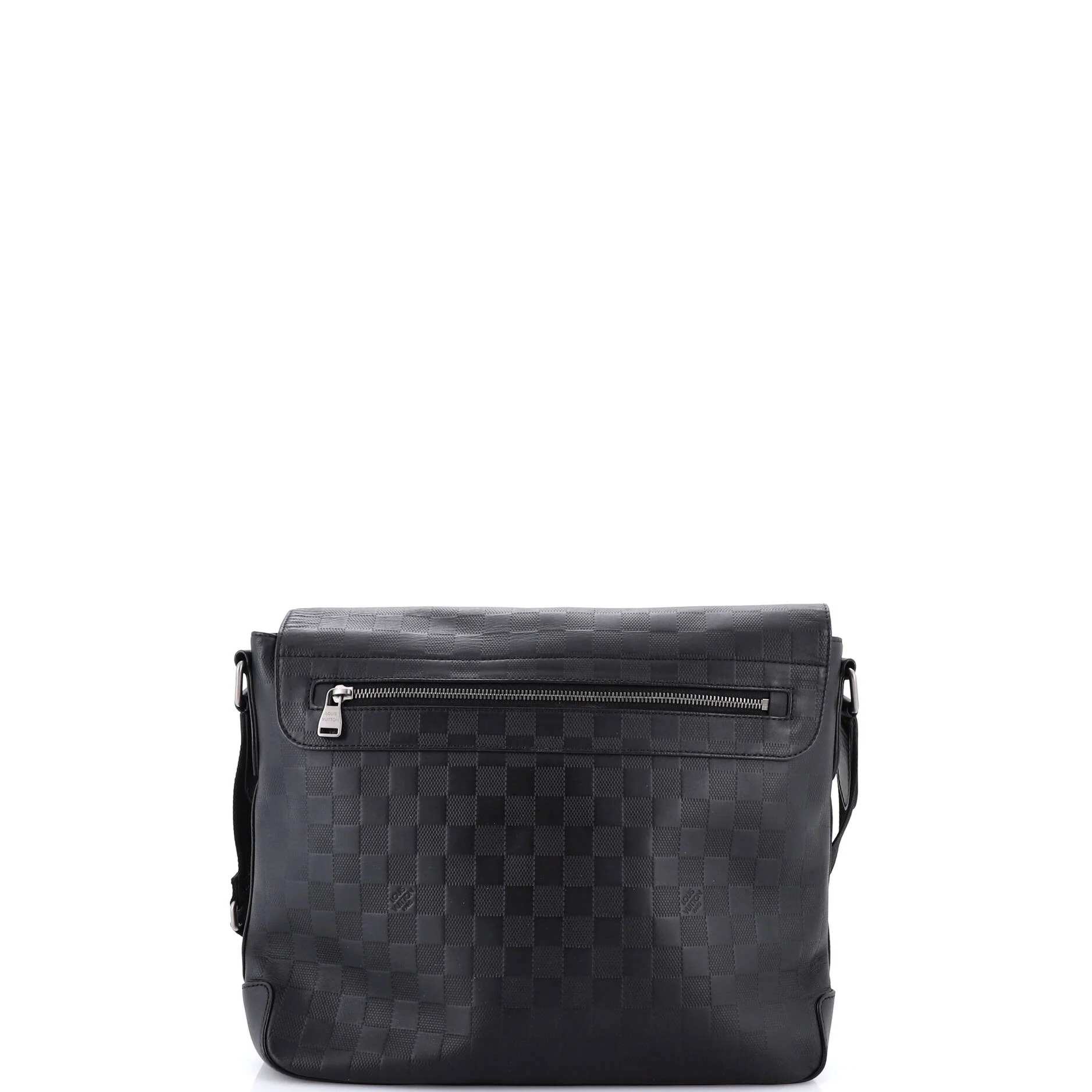 District Messenger Bag Damier Infini Leather MM - Image 3