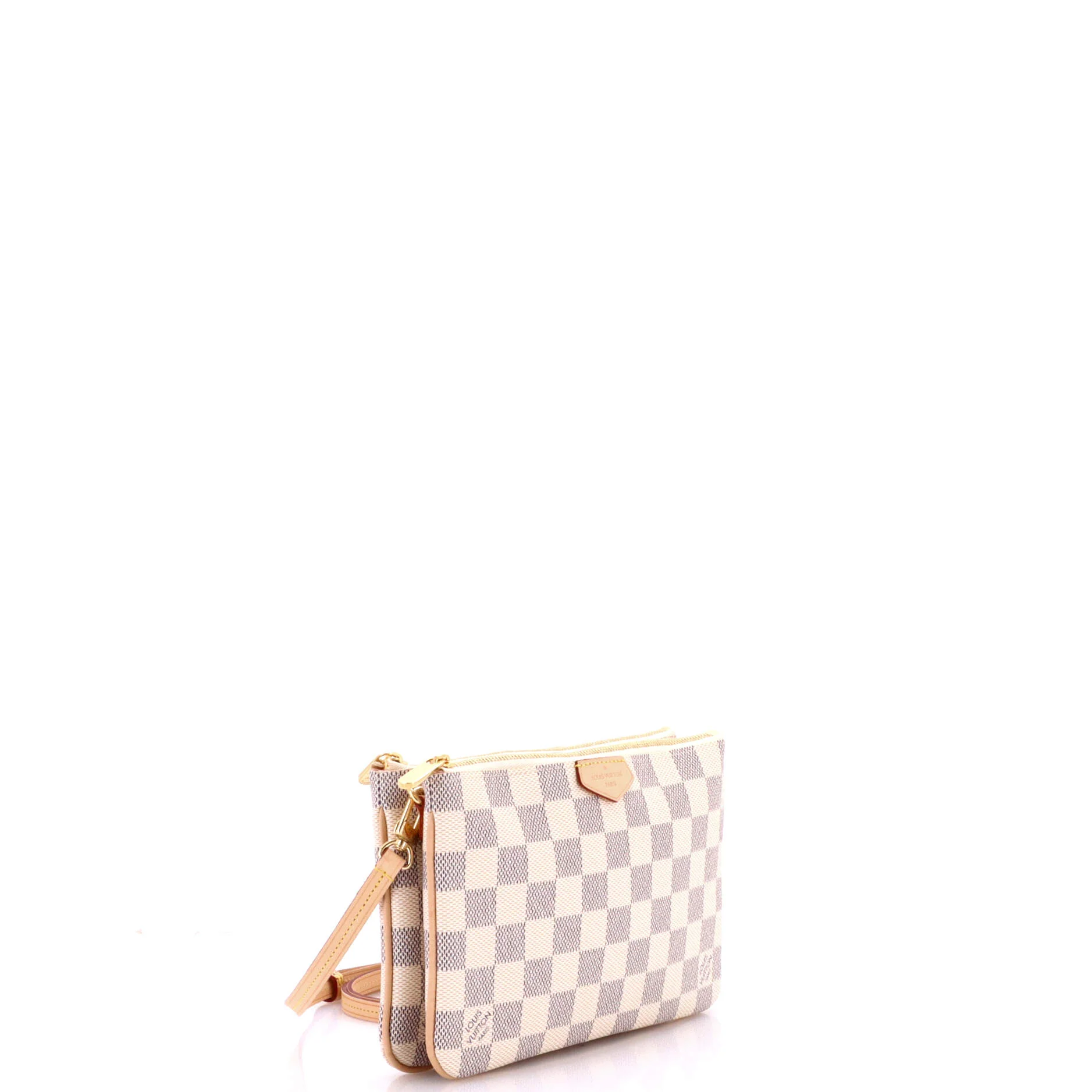 Double Zip Pochette Damier - Image 2