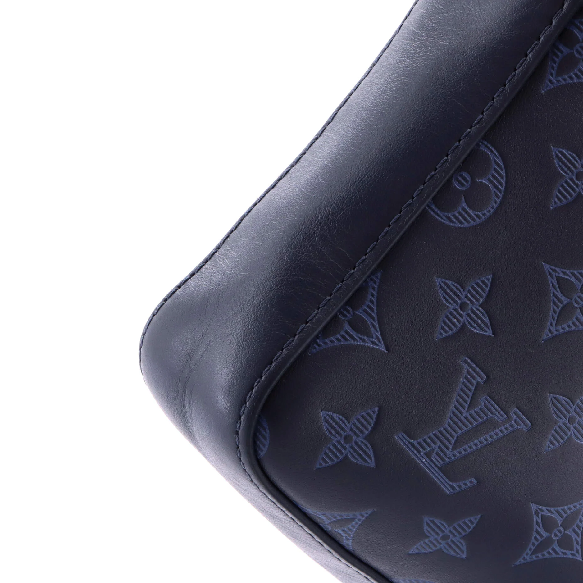 Duo Messenger Bag Monogram Shadow Leather - Image 6